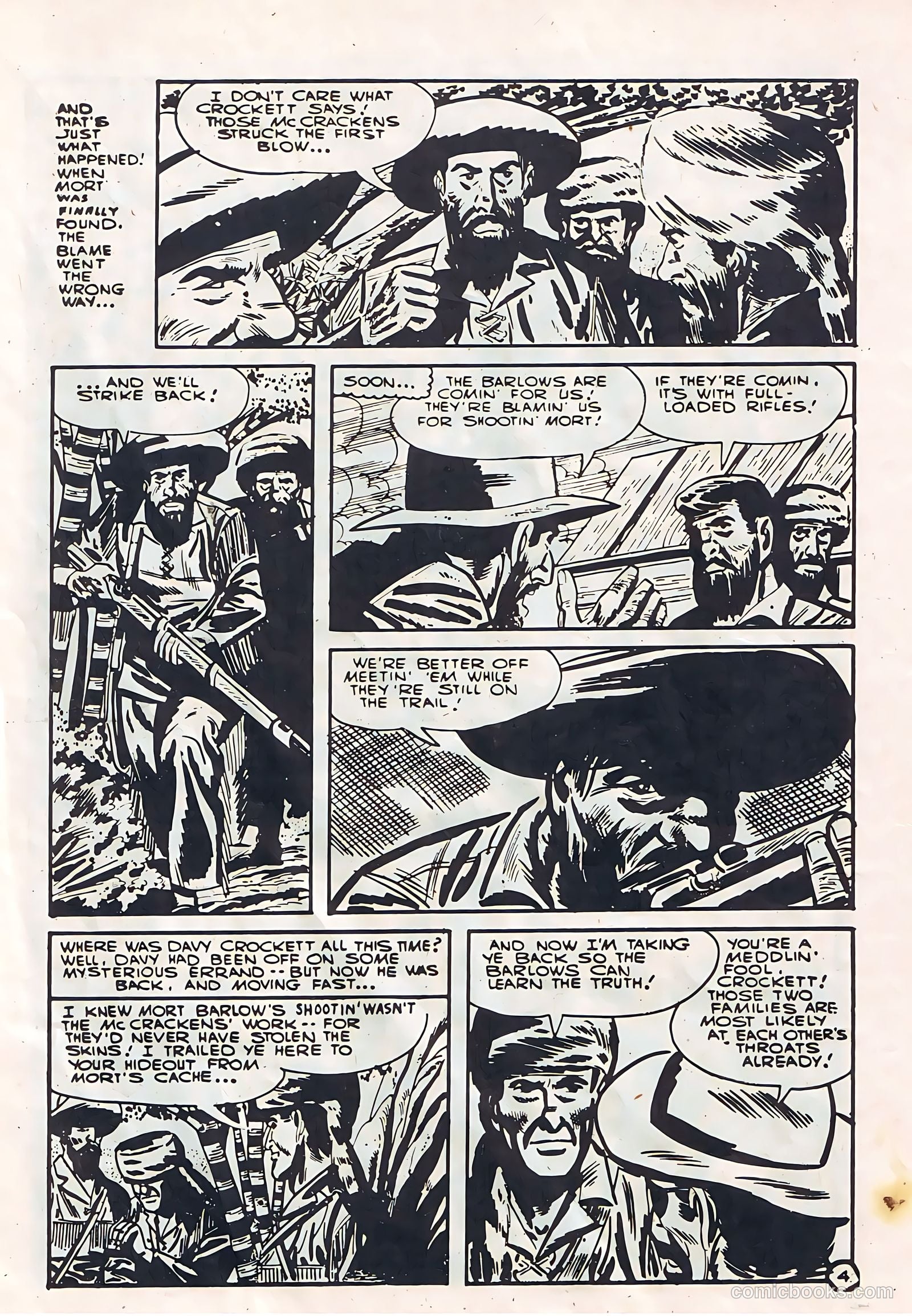 Fearless Davy Crockett #12 — page 20 of 24