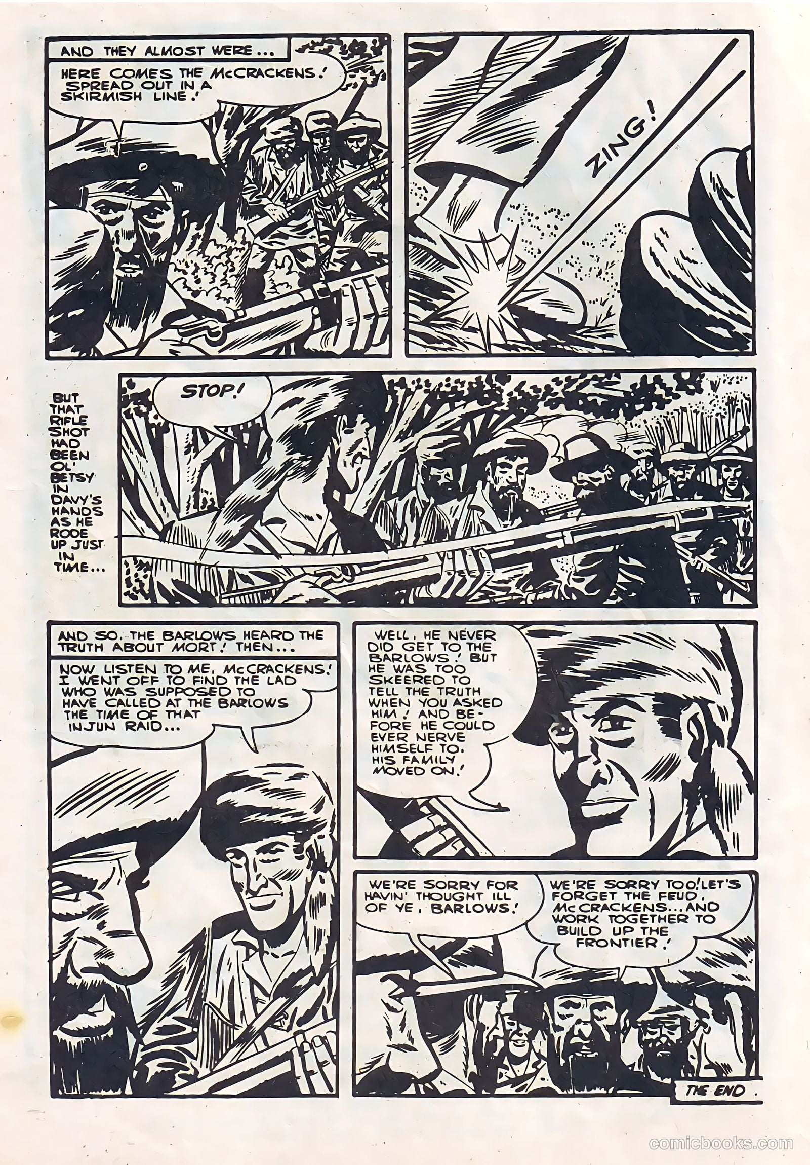Fearless Davy Crockett #12 — page 21 of 24