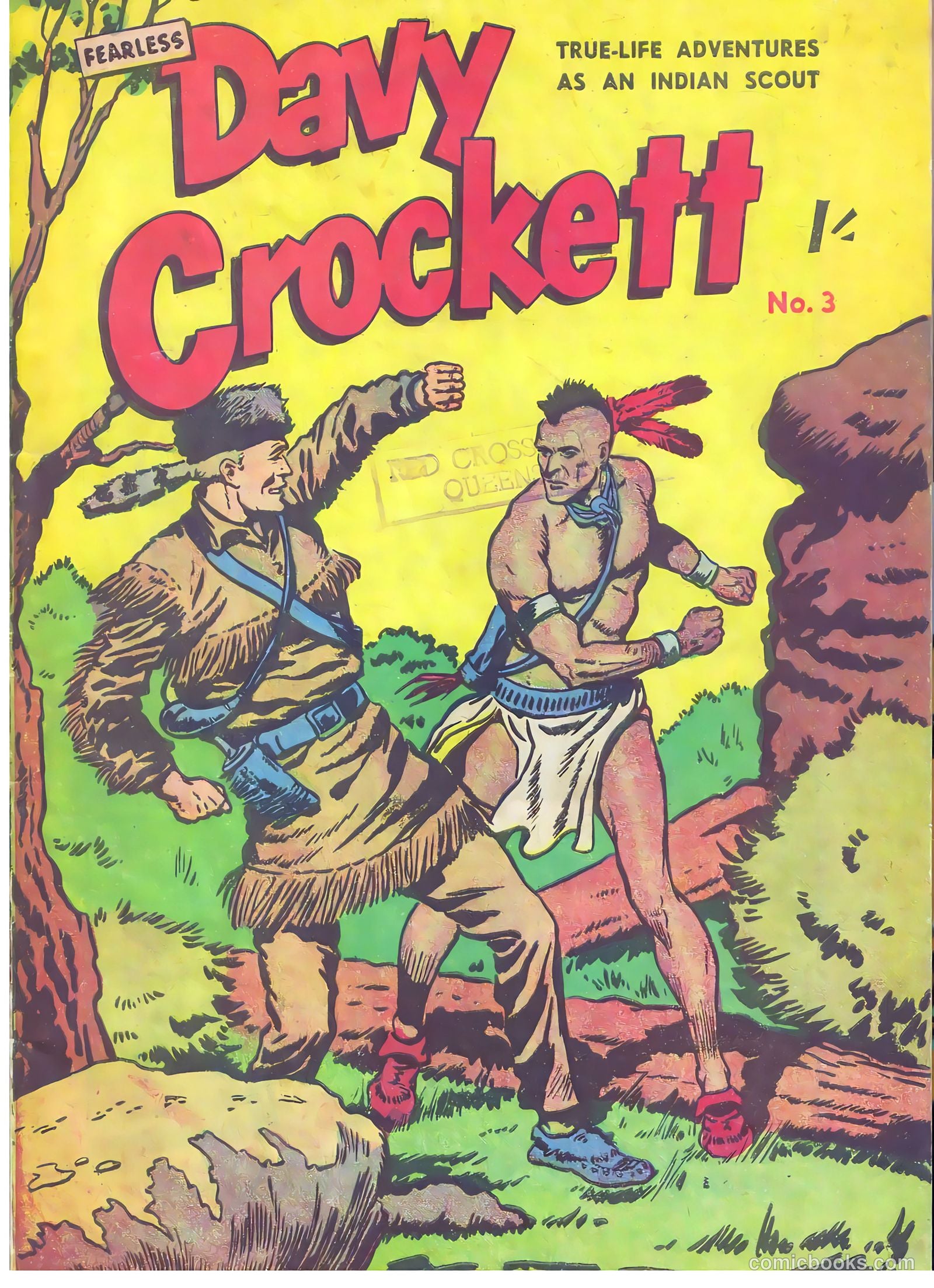 Fearless Davy Crockett #3 — page 1 of 24