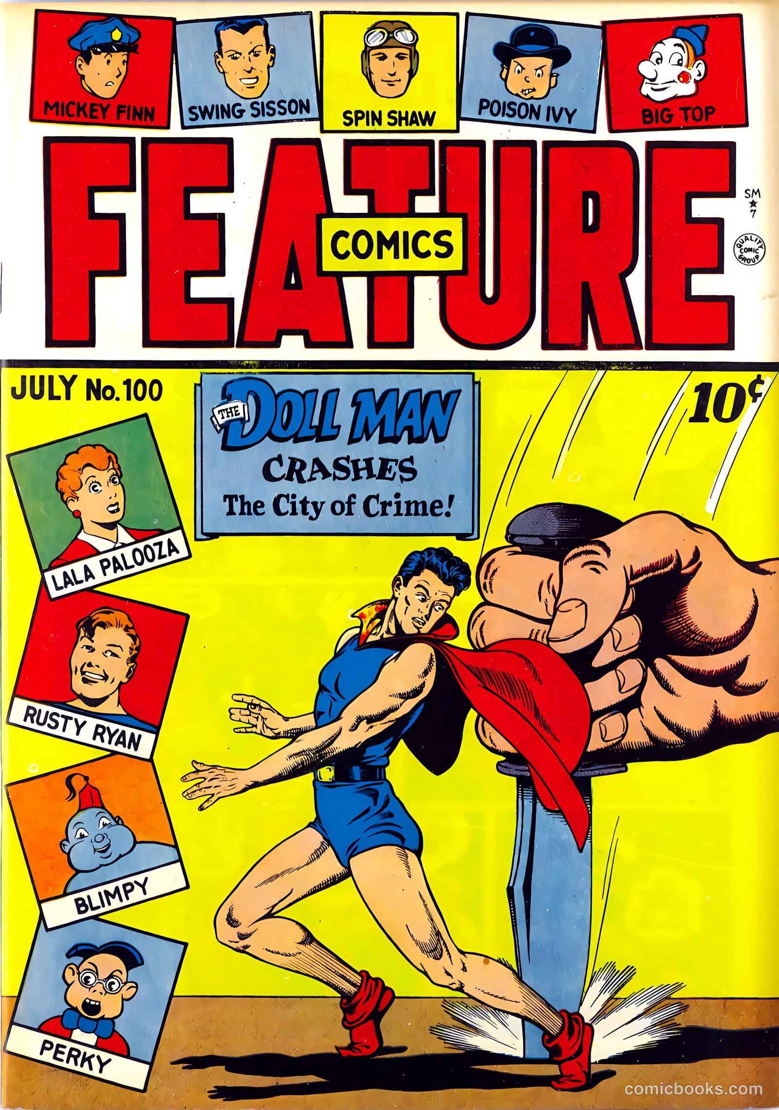Feature Comics #100 — page 1 of 60
