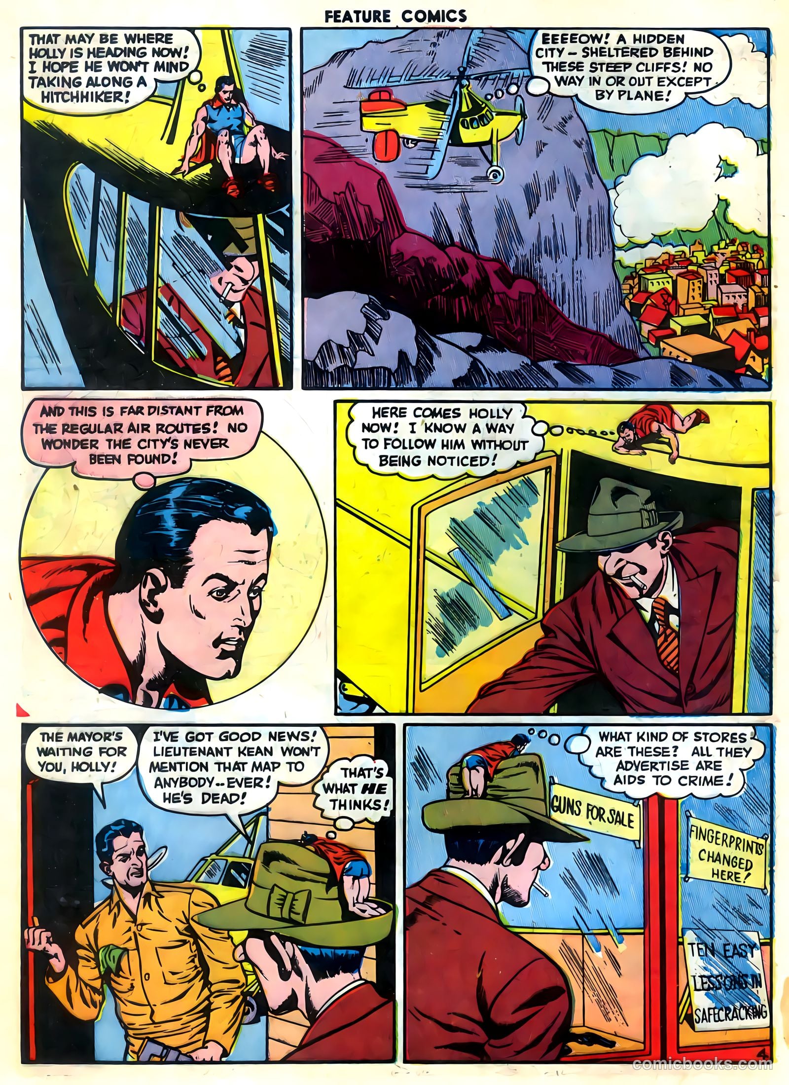 Feature Comics #100 — page 6 of 60