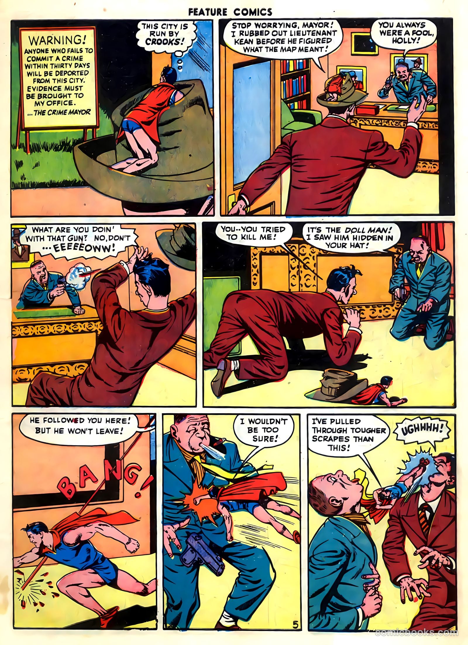 Feature Comics #100 — page 7 of 60