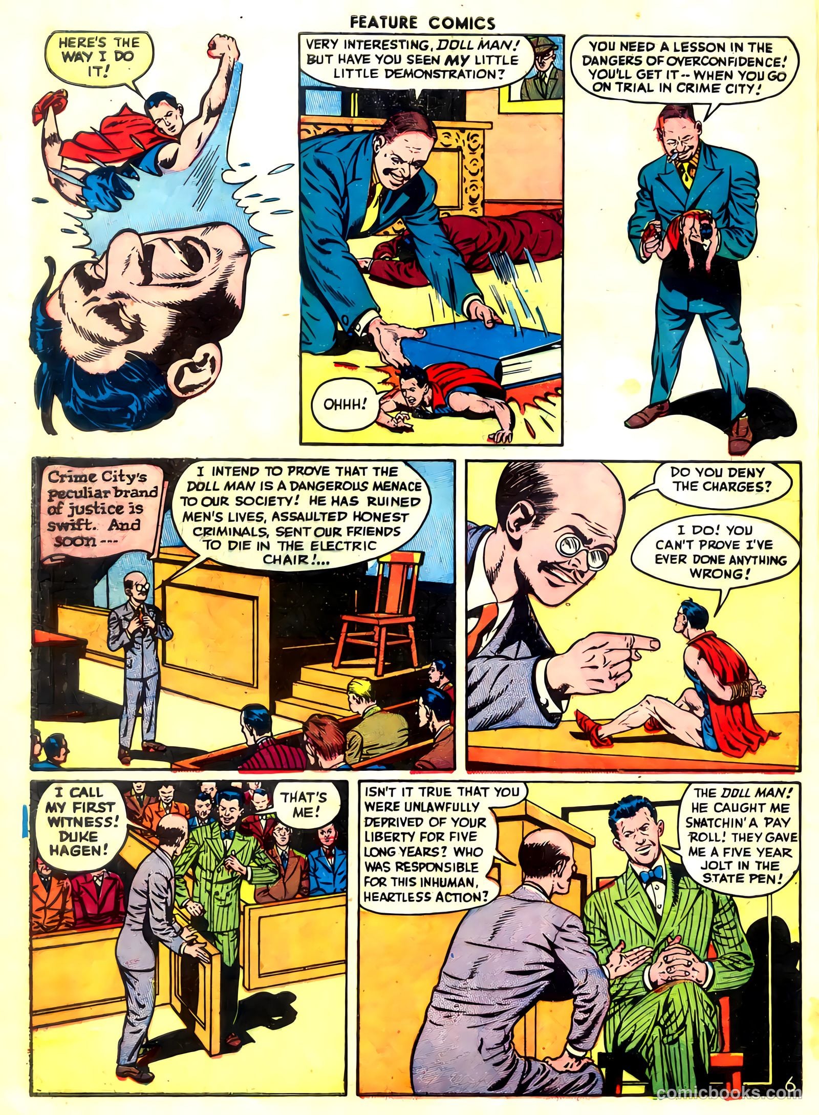 Feature Comics #100 — page 8 of 60