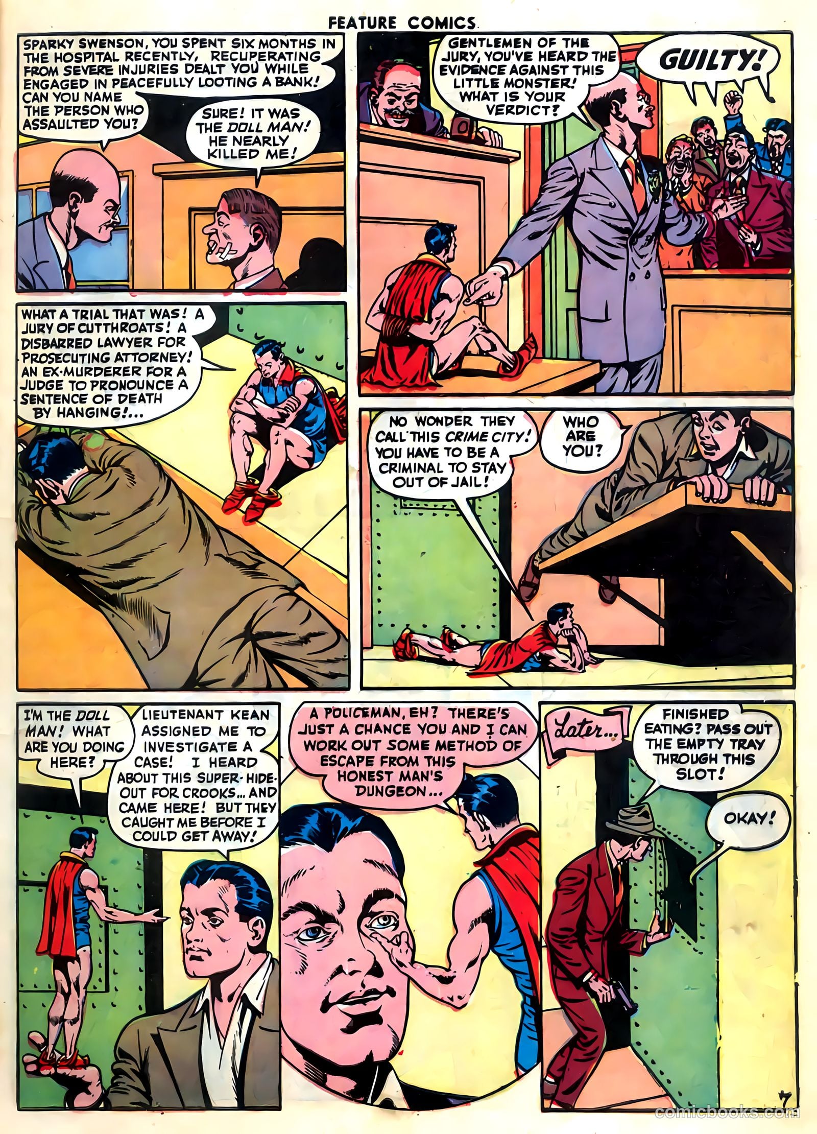 Feature Comics #100 — page 9 of 60