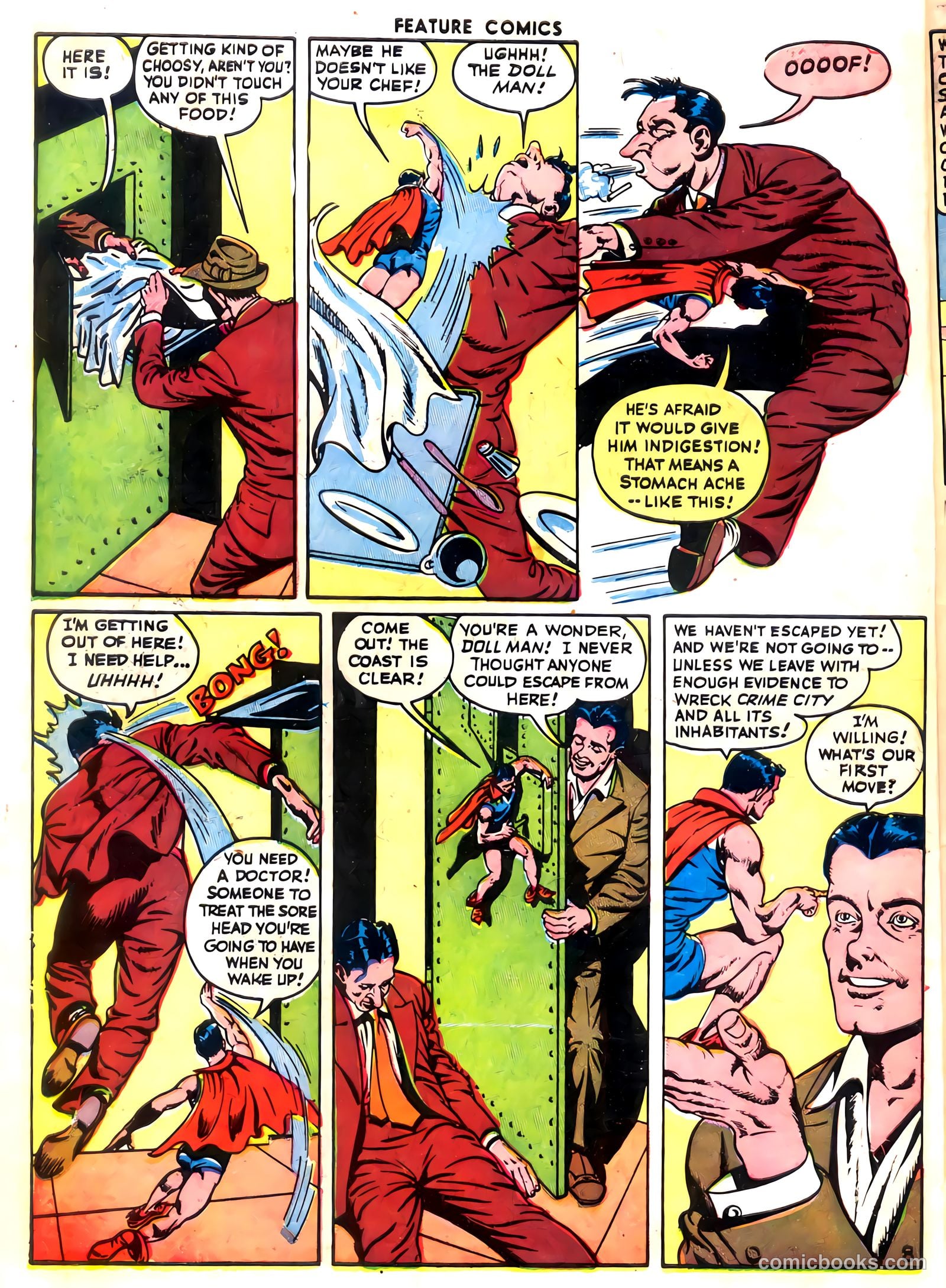 Feature Comics #100 — page 10 of 60