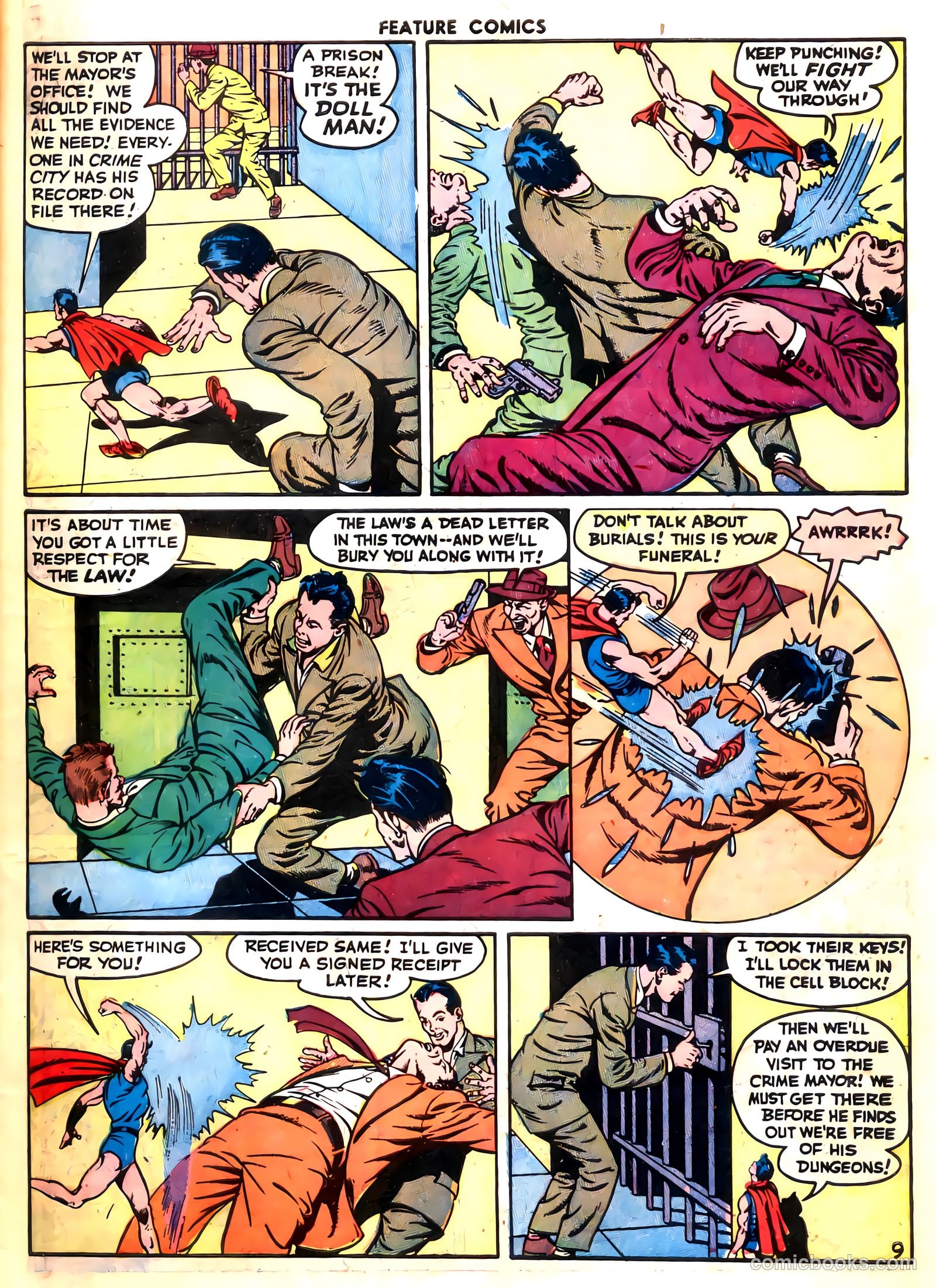 Feature Comics #100 — page 11 of 60