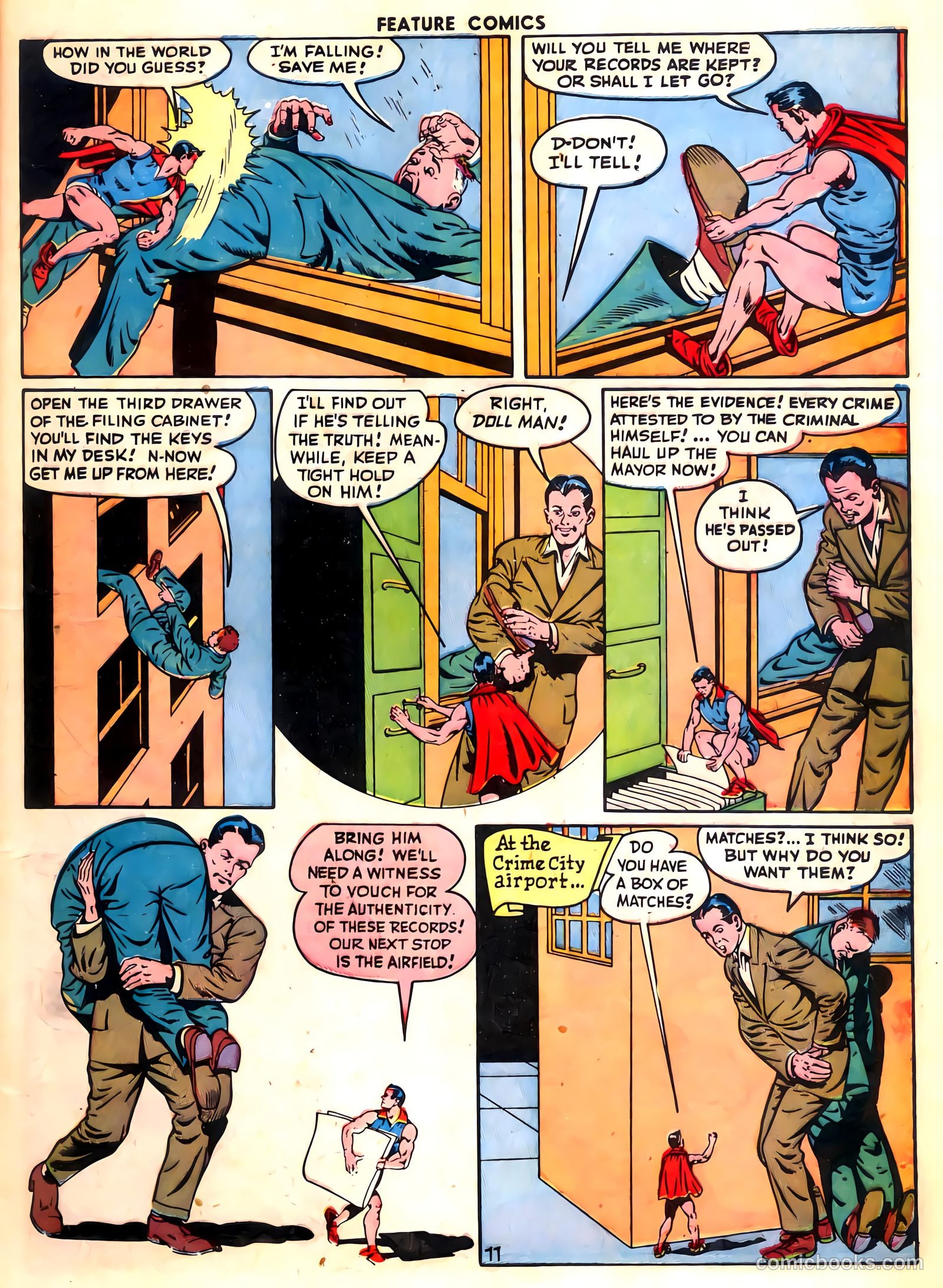 Feature Comics #100 — page 13 of 60