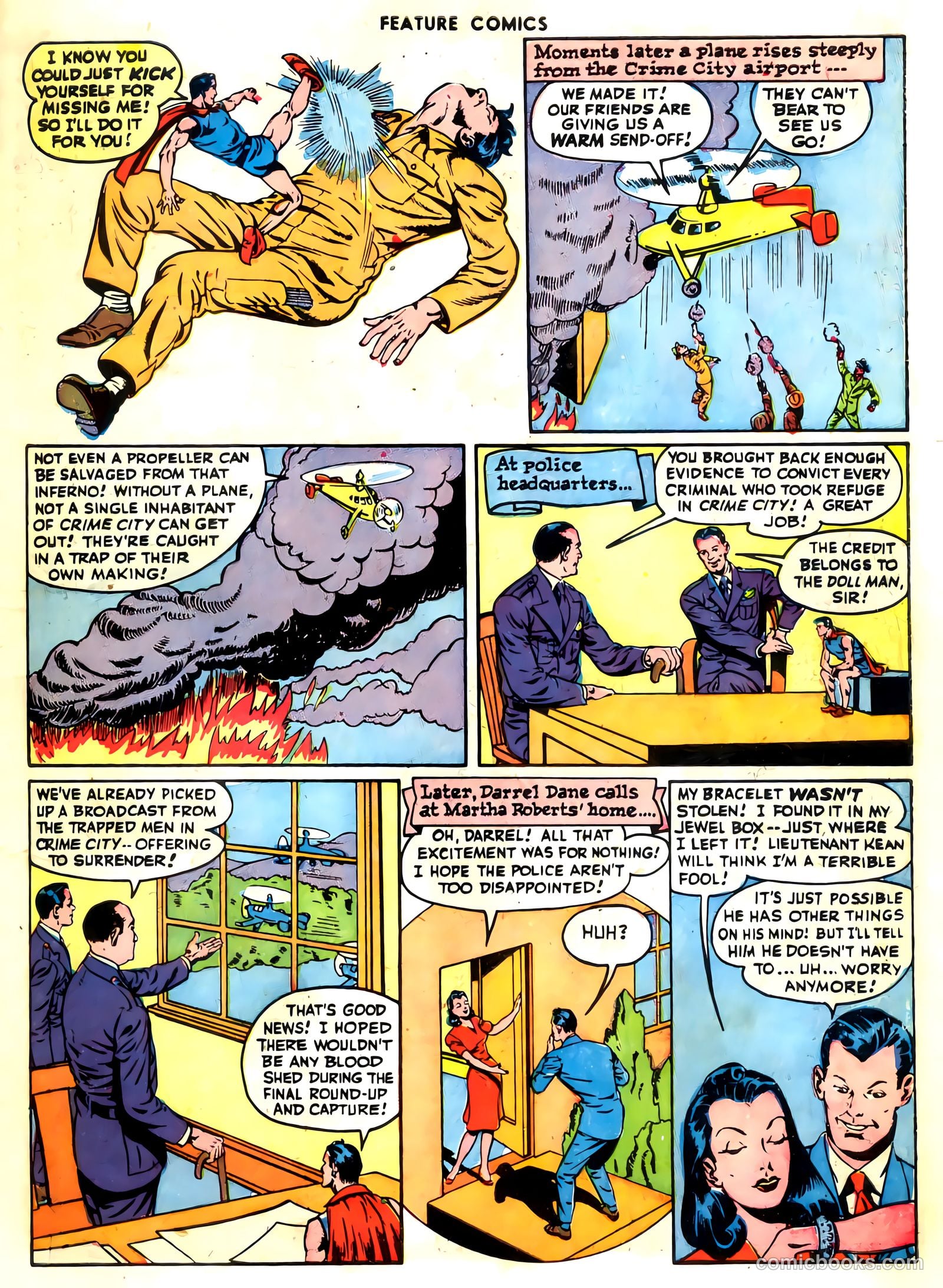 Feature Comics #100 — page 15 of 60