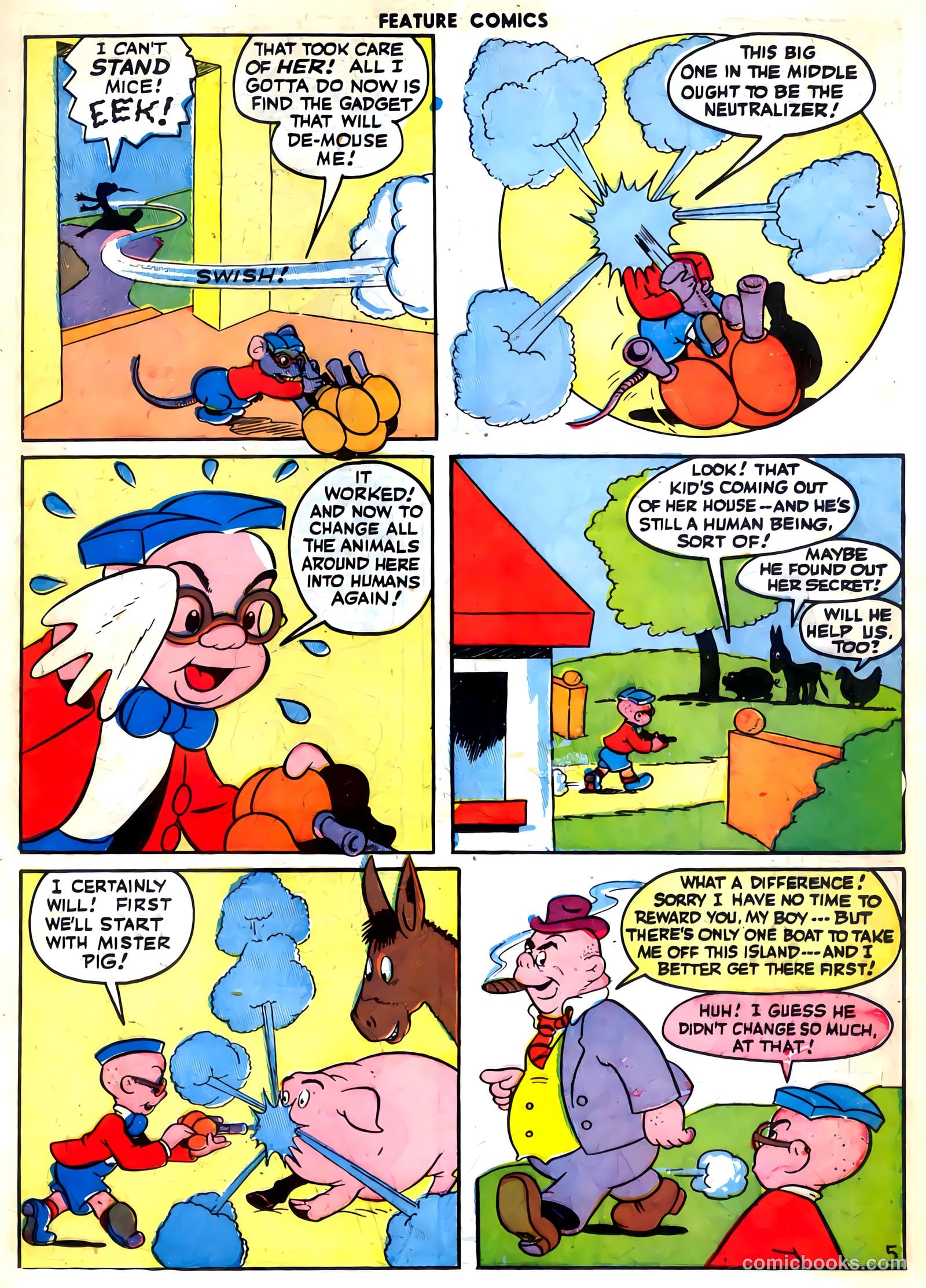 Feature Comics #100 — page 27 of 60