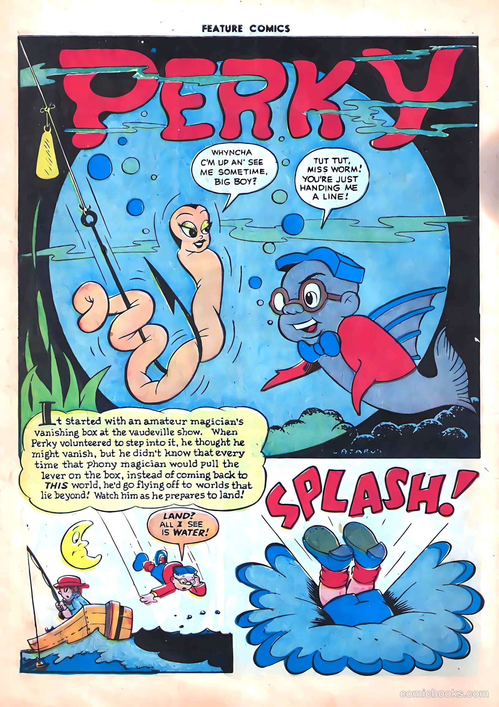 Feature Comics #101 — page 16 of 60