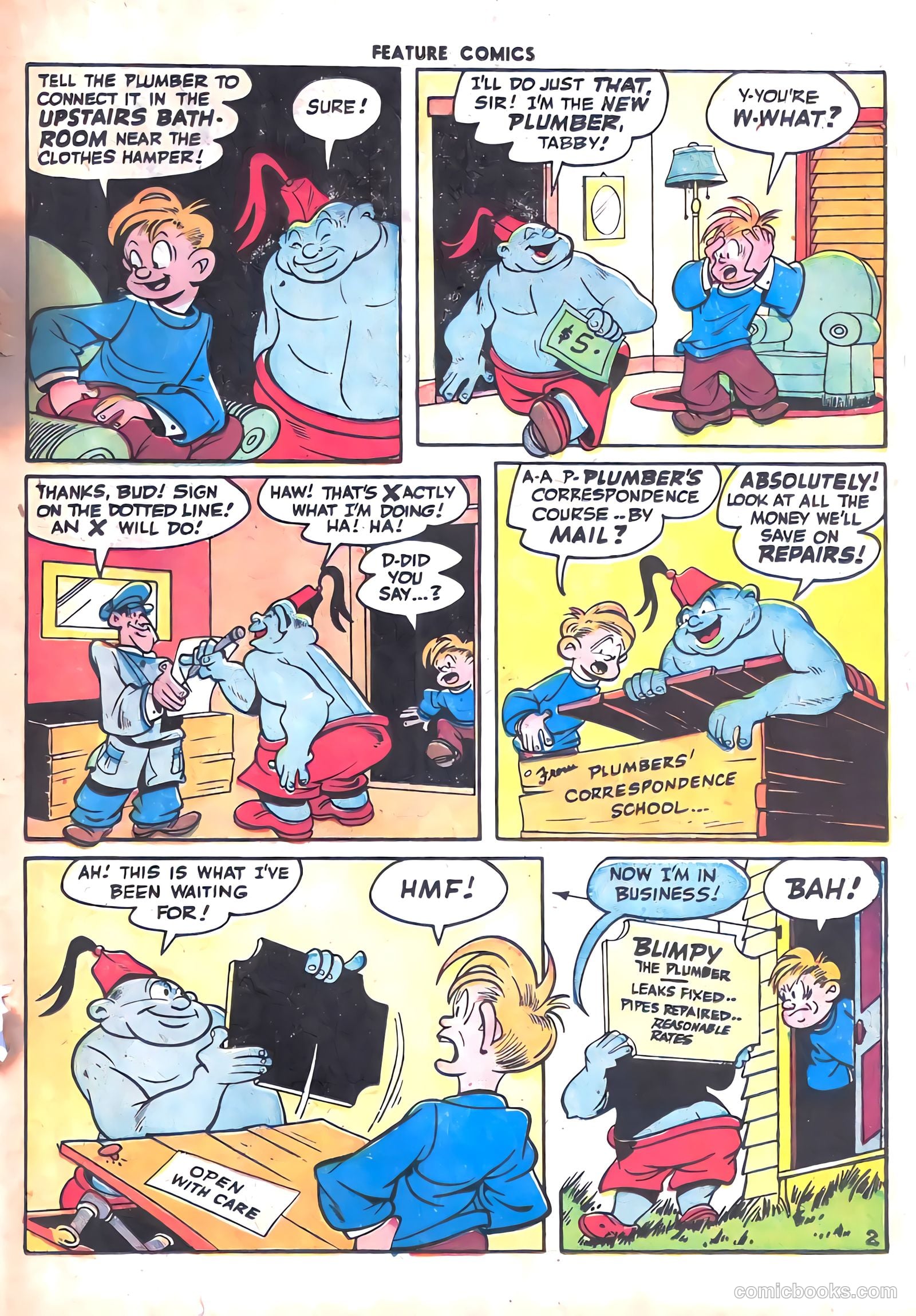 Feature Comics #101 — page 33 of 60