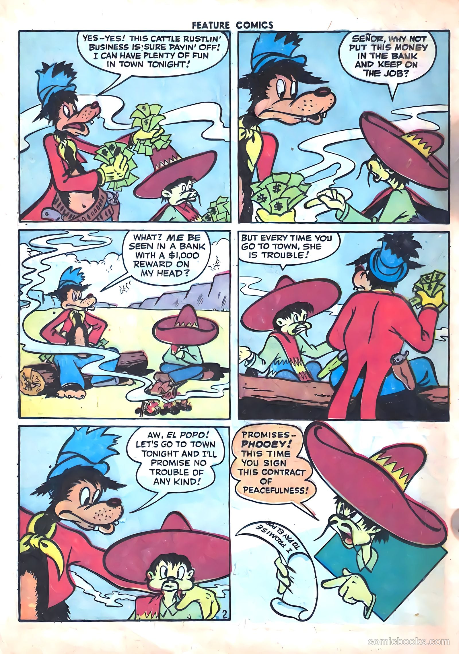 Feature Comics #101 — page 40 of 60