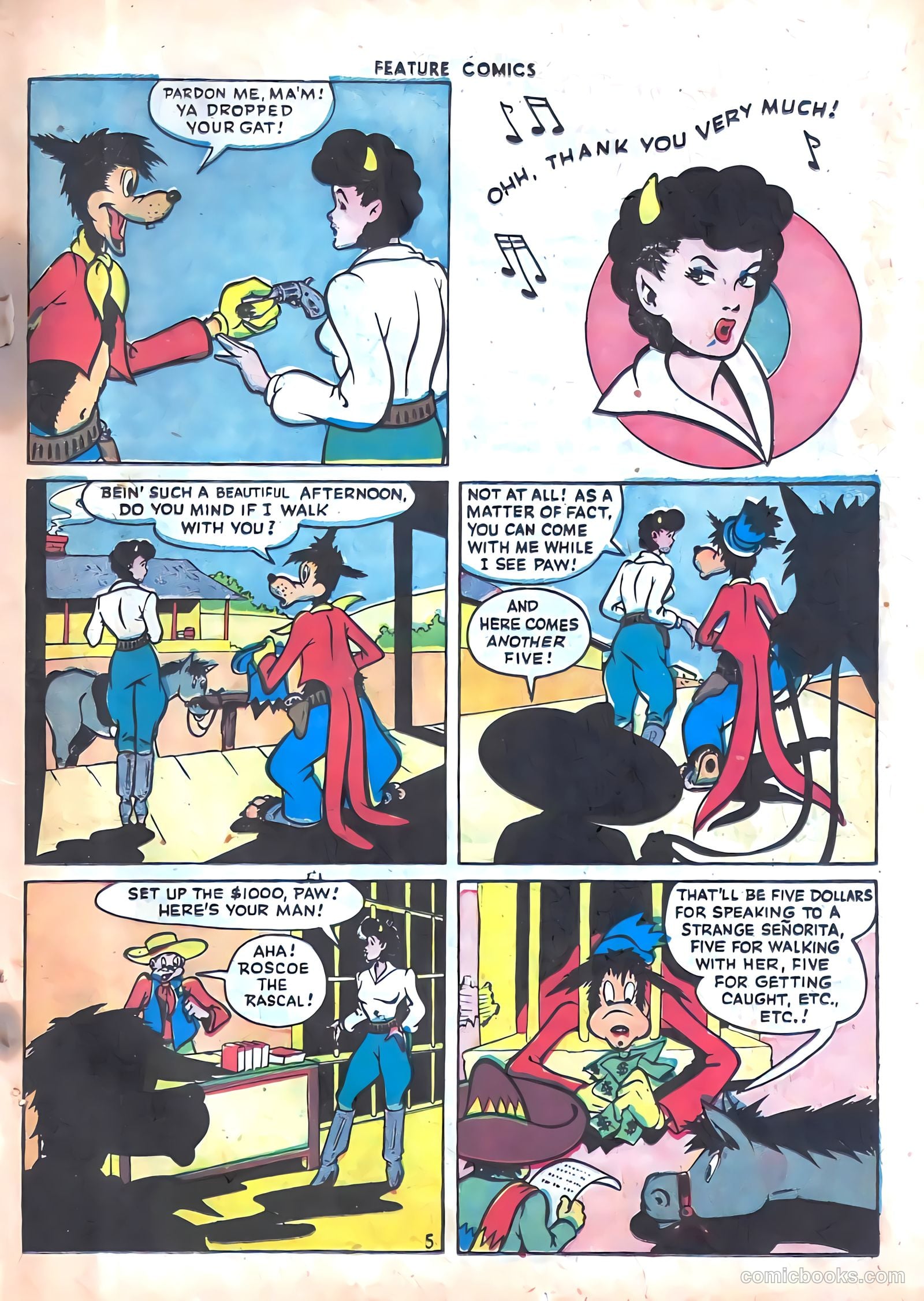 Feature Comics #101 — page 43 of 60