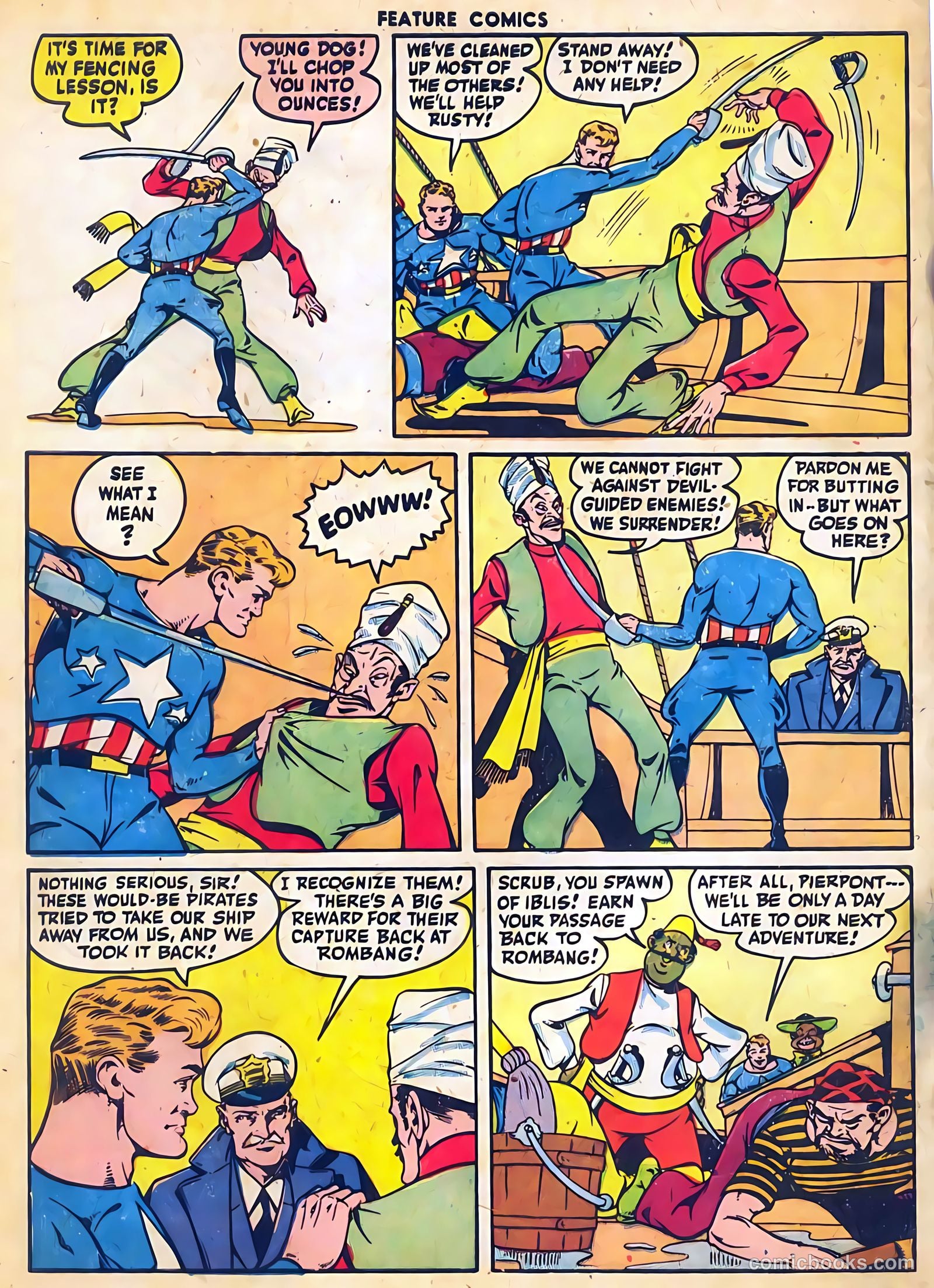 Feature Comics #102 — page 58 of 60