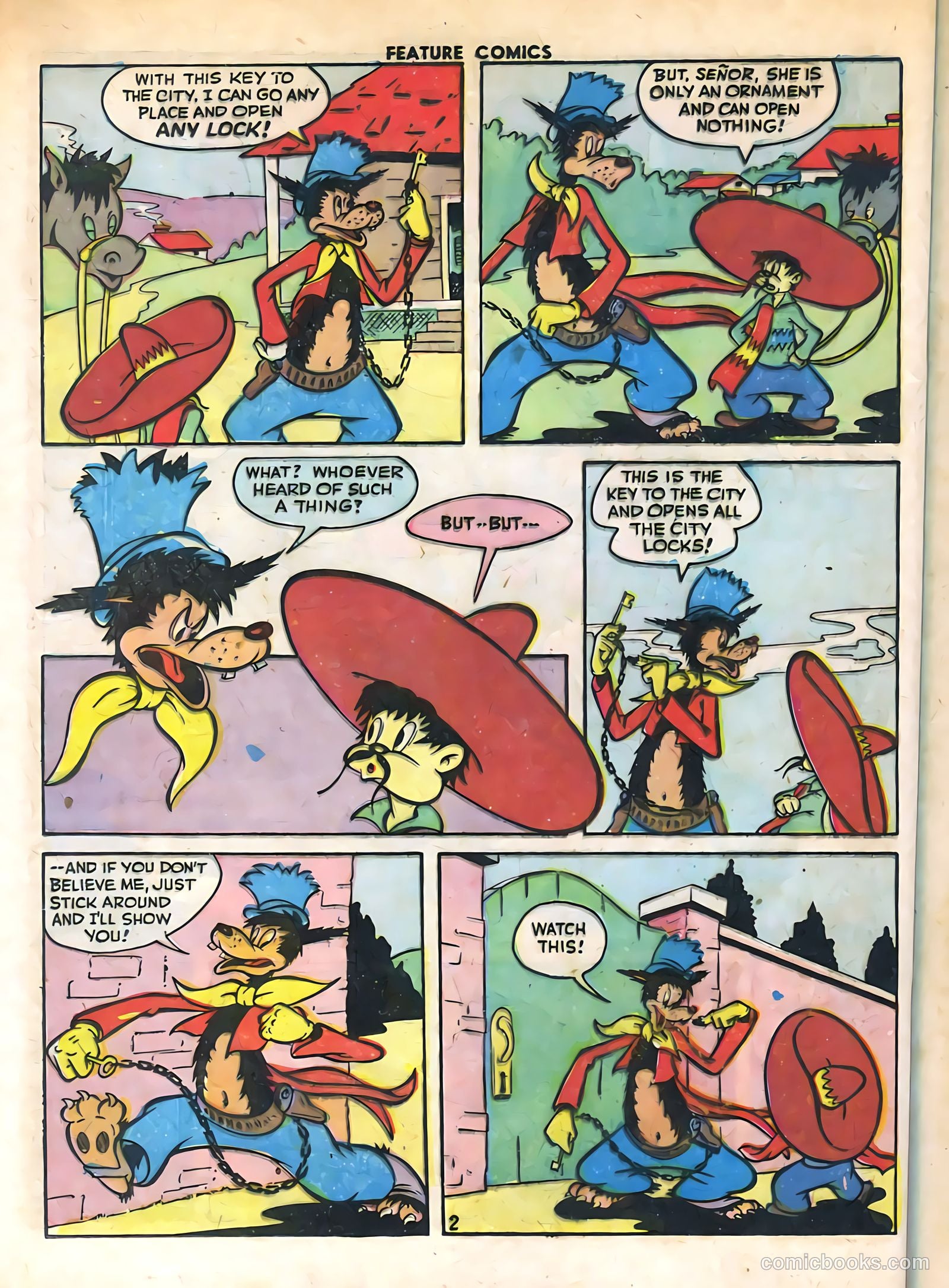 Feature Comics #103 — page 40 of 60