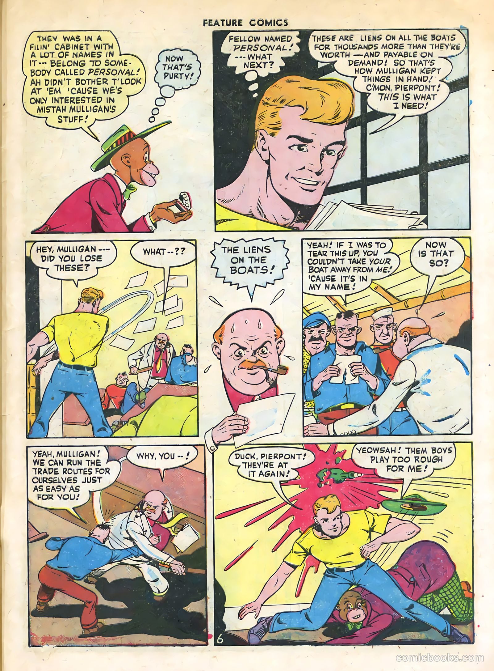 Feature Comics #103 — page 57 of 60