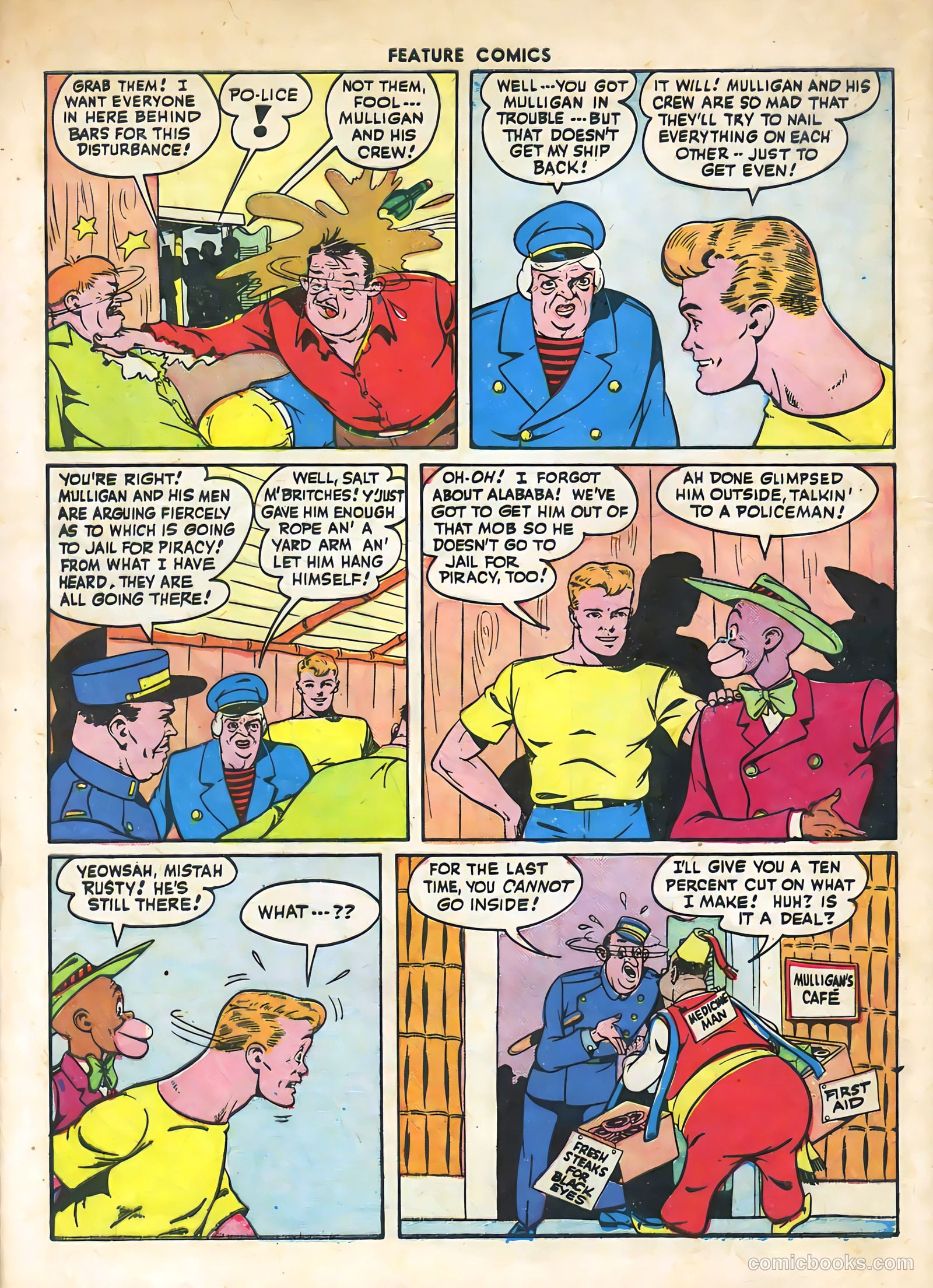 Feature Comics #103 — page 58 of 60