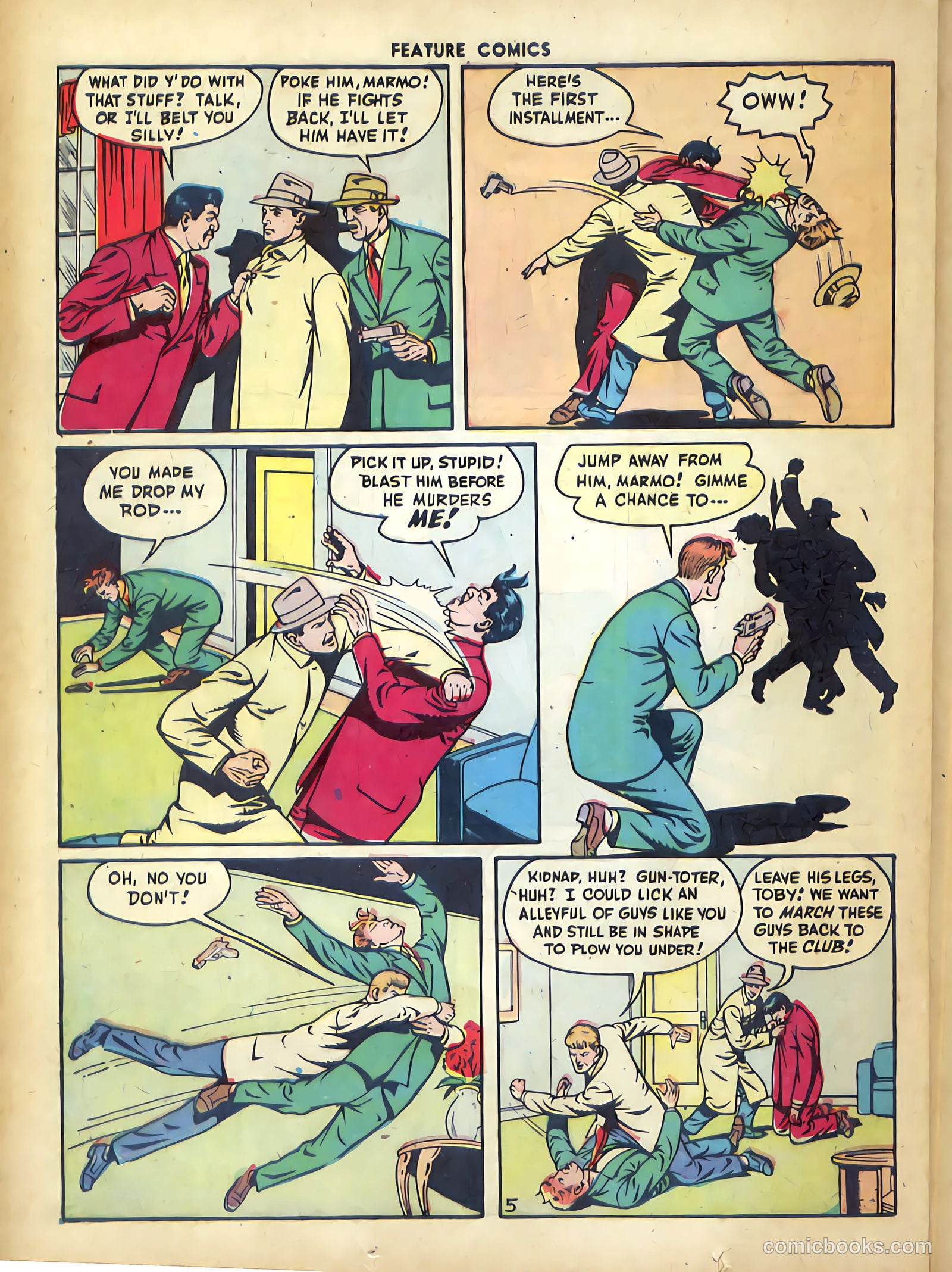 Feature Comics #104 — page 36 of 60