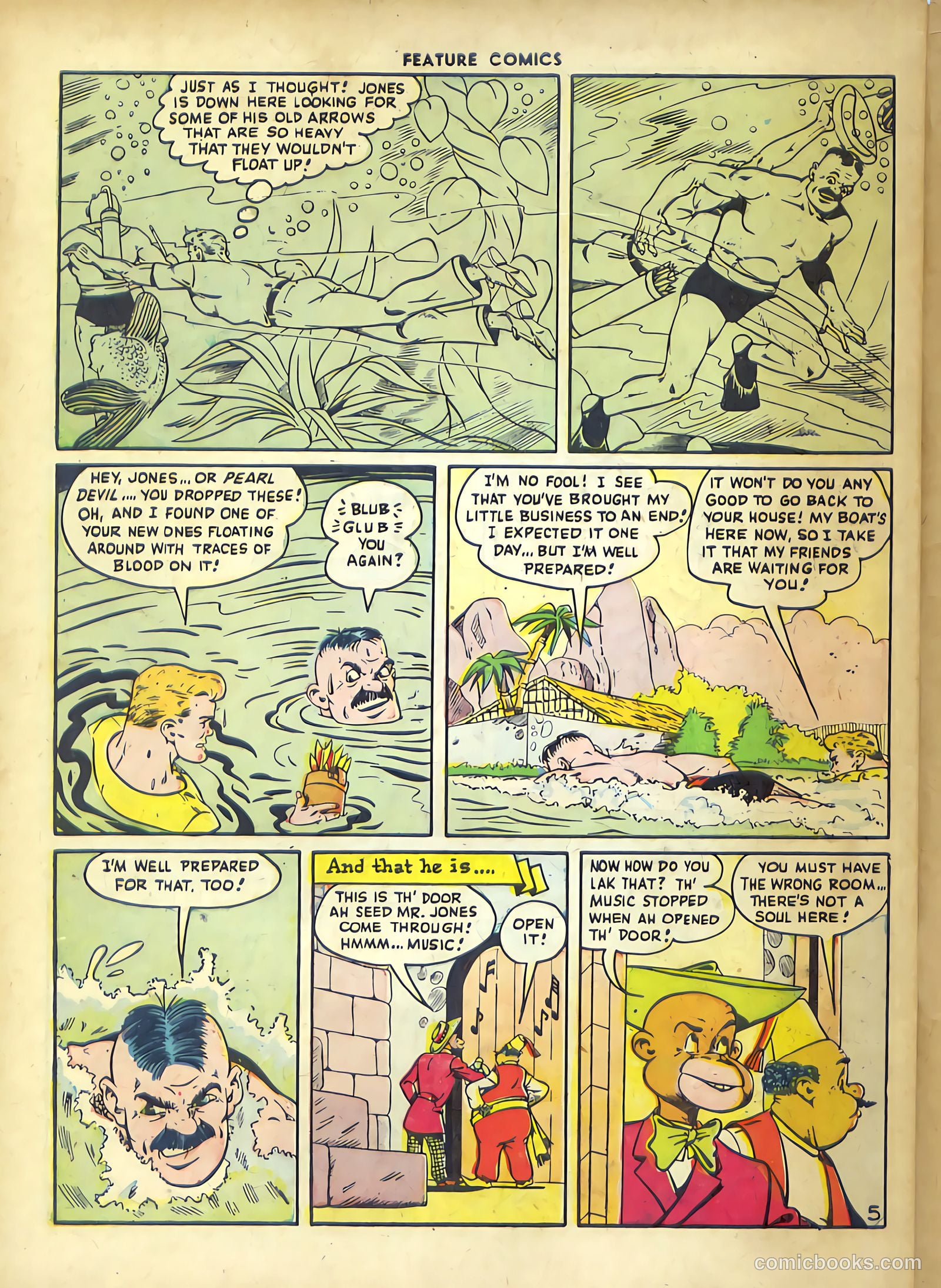 Feature Comics #104 — page 56 of 60
