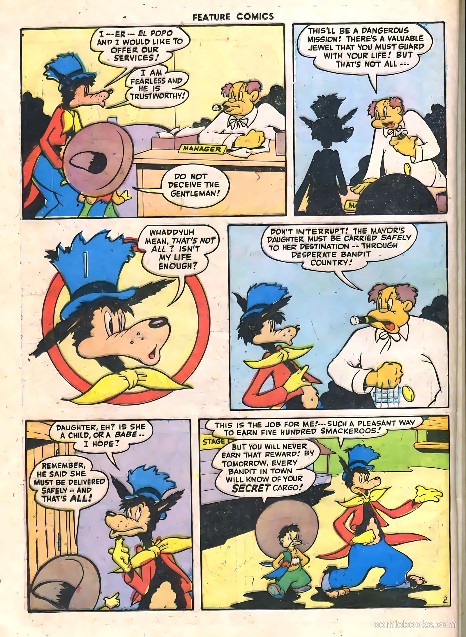 Feature Comics #105 — page 40 of 60