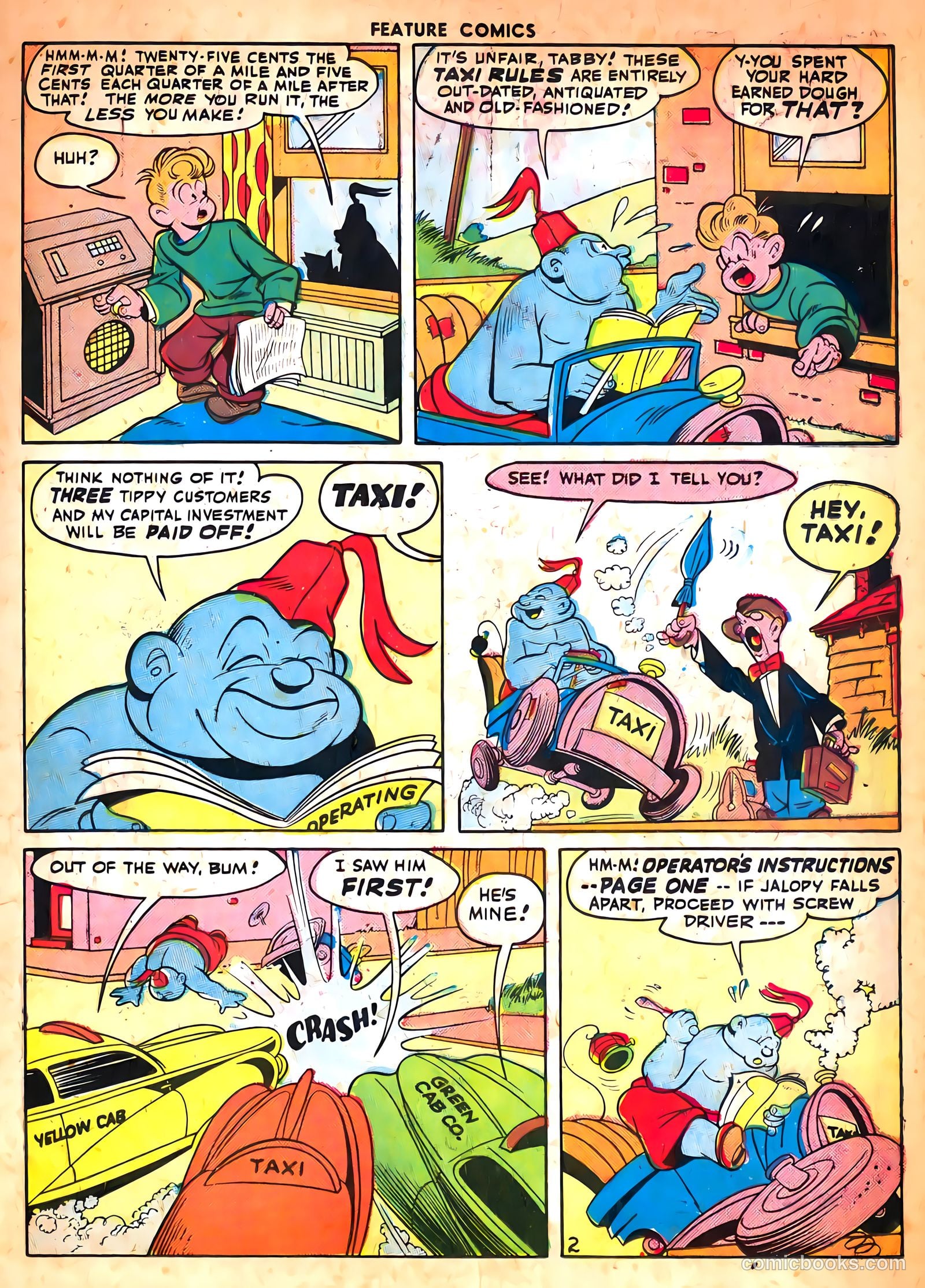 Feature Comics #106 — page 17 of 60