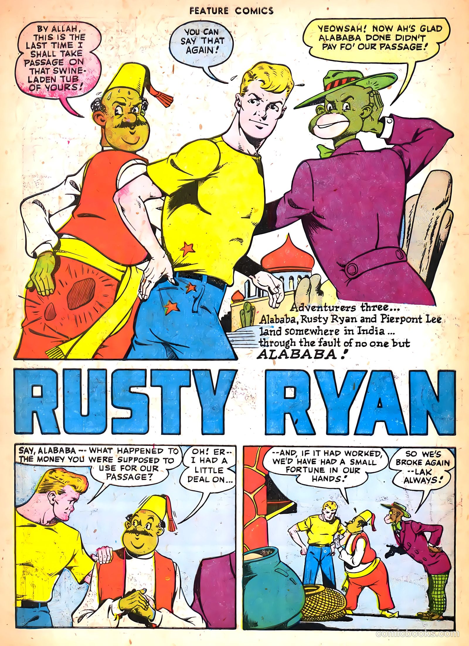 Feature Comics #106 — page 50 of 60