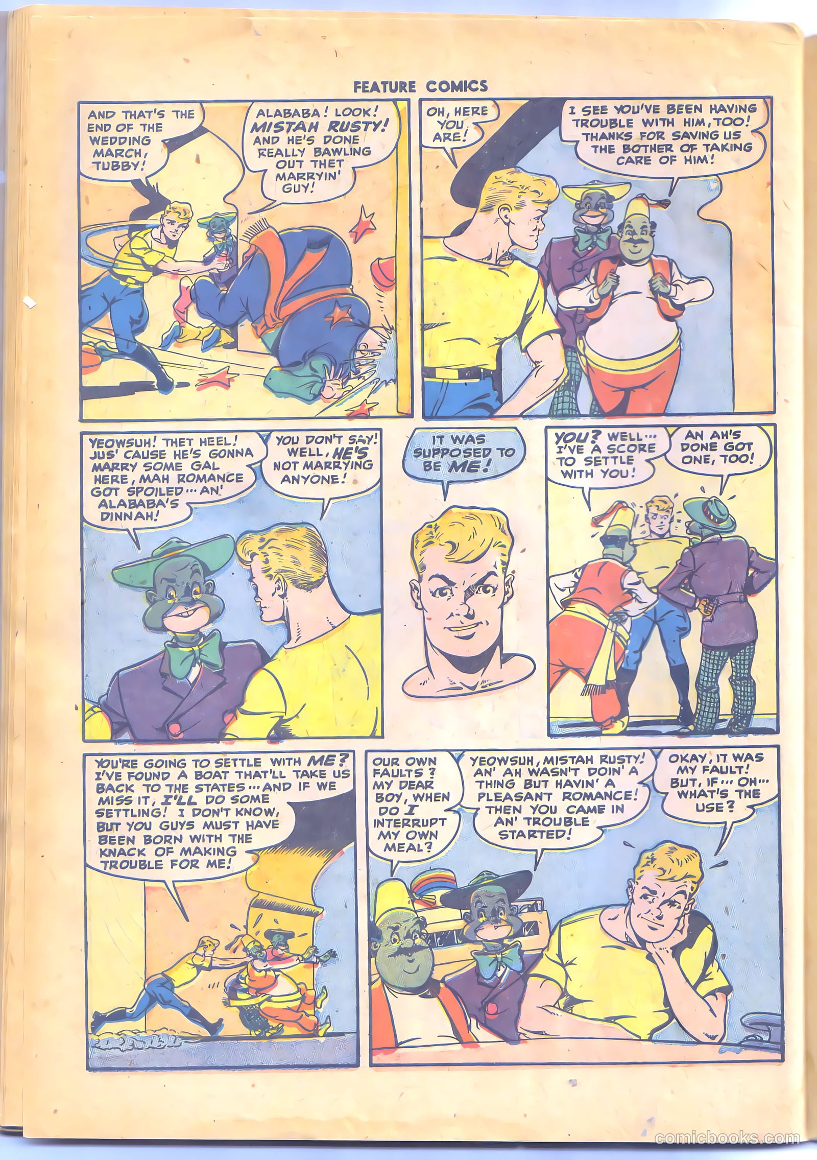Feature Comics #109 — page 56 of 60