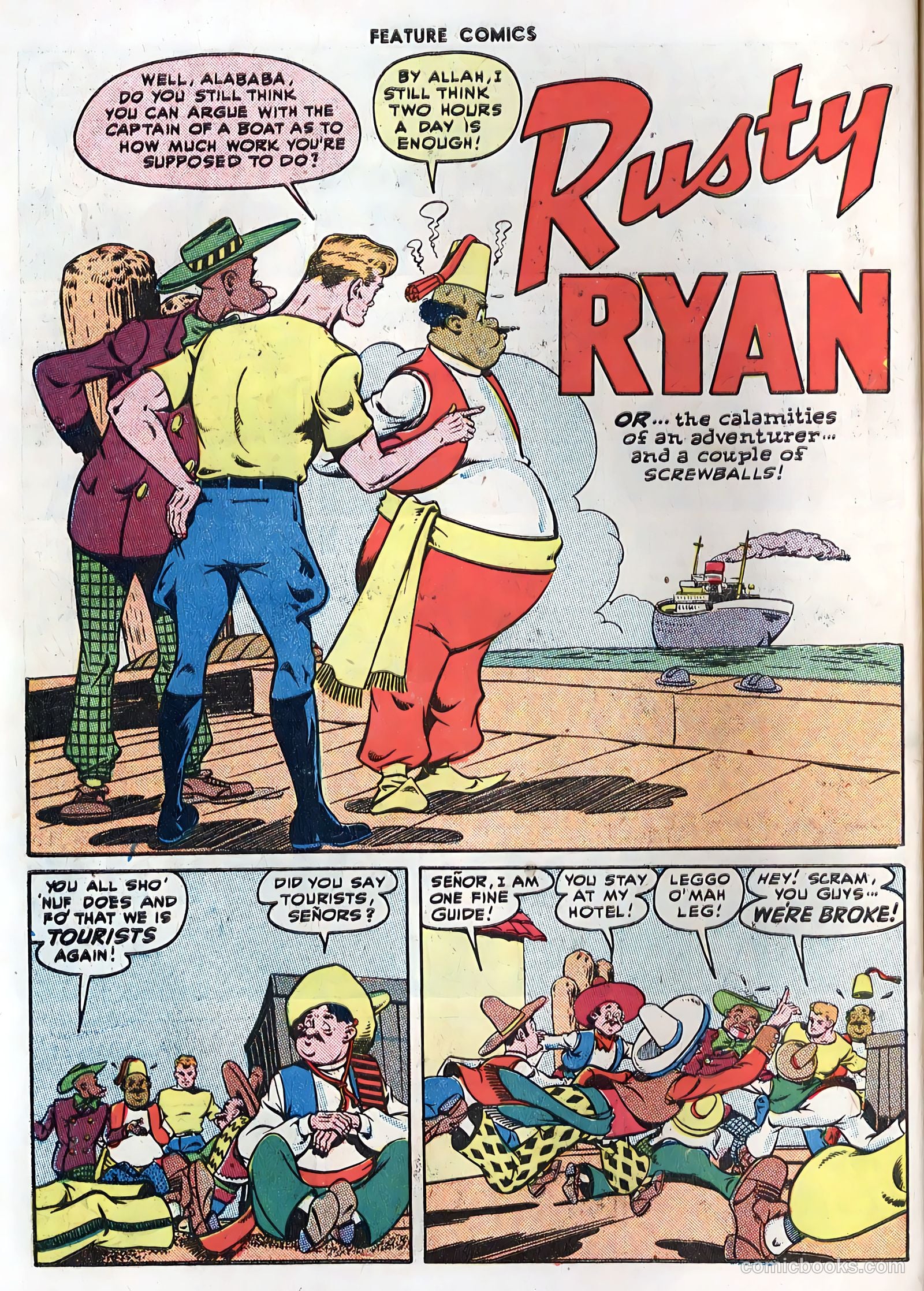 Feature Comics #110 — page 50 of 60