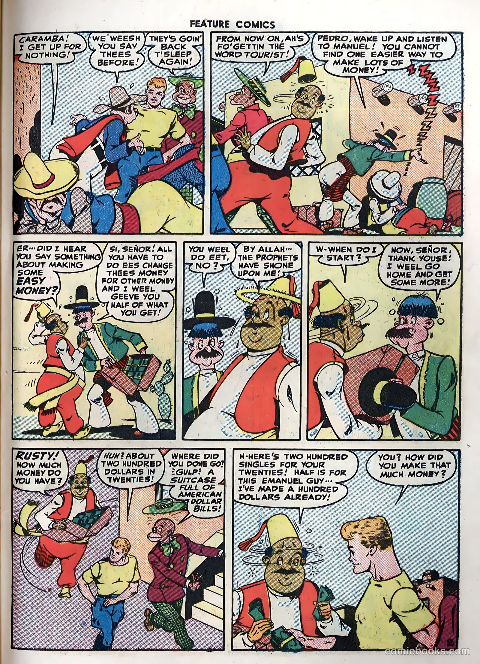 Feature Comics #110 — page 51 of 60