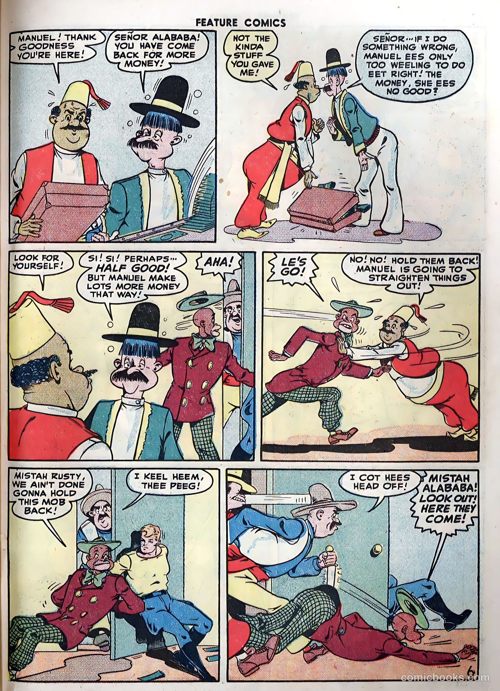 Feature Comics #110 — page 55 of 60