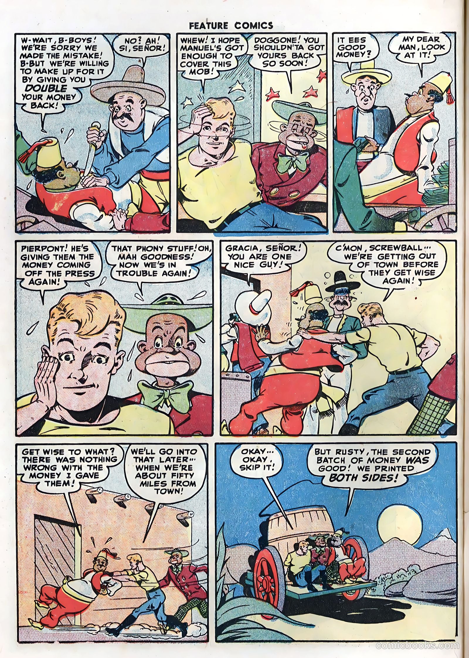 Feature Comics #110 — page 56 of 60