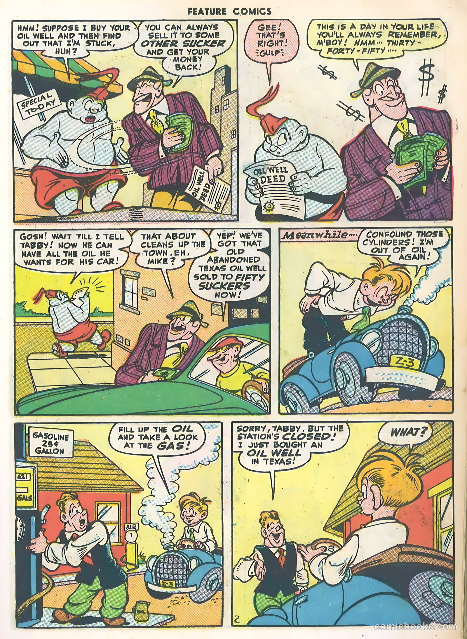 Feature Comics #111 — page 23 of 60