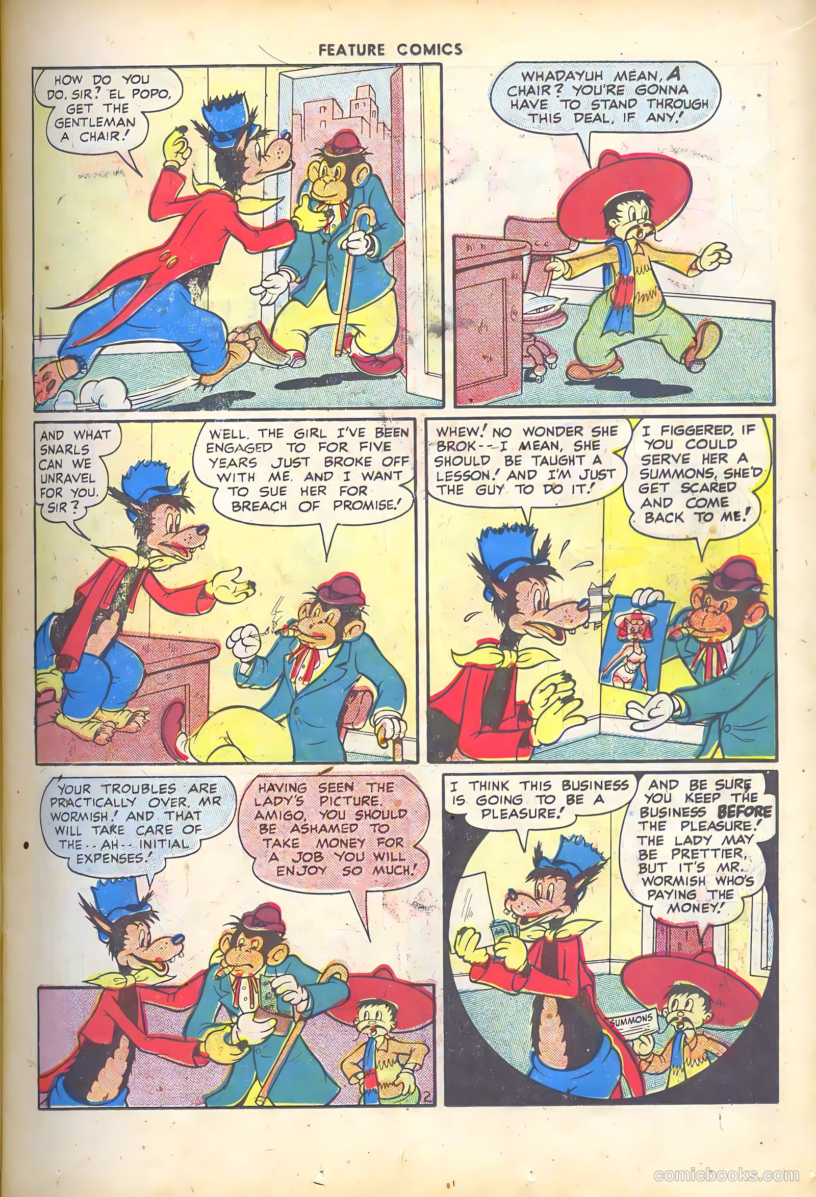 Feature Comics #115 — page 17 of 52