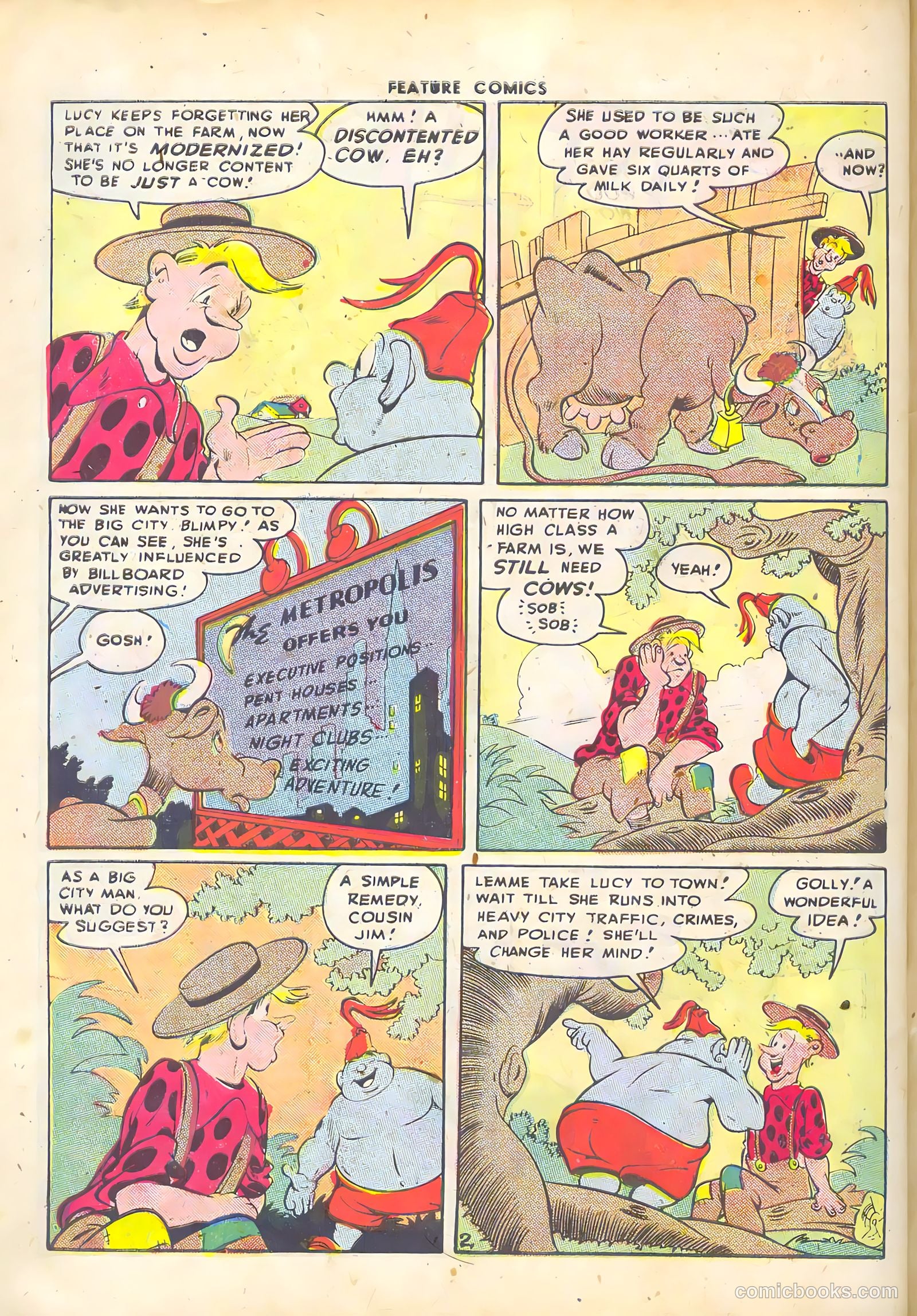 Feature Comics #115 — page 40 of 52