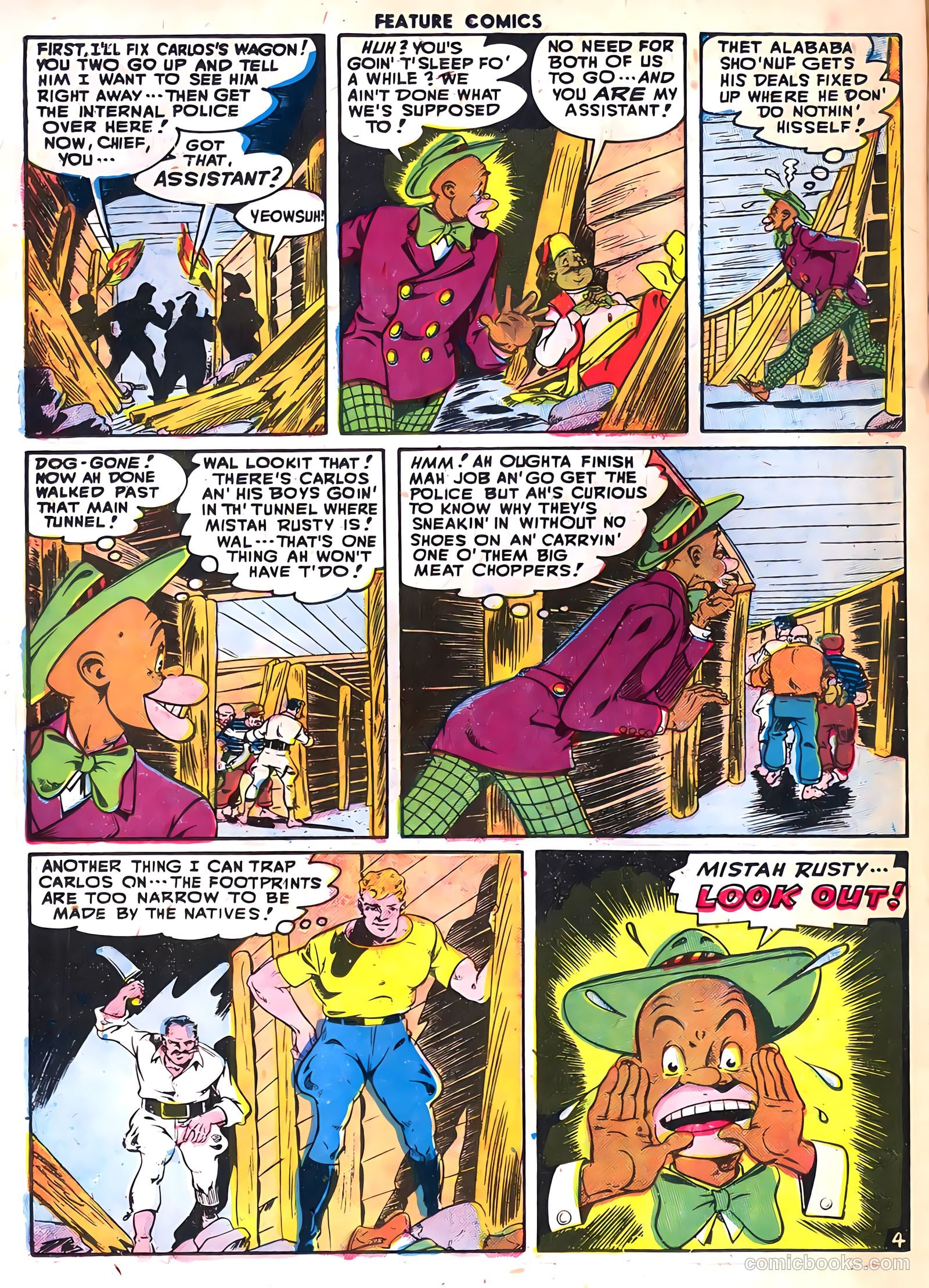 Feature Comics #117 — page 34 of 52