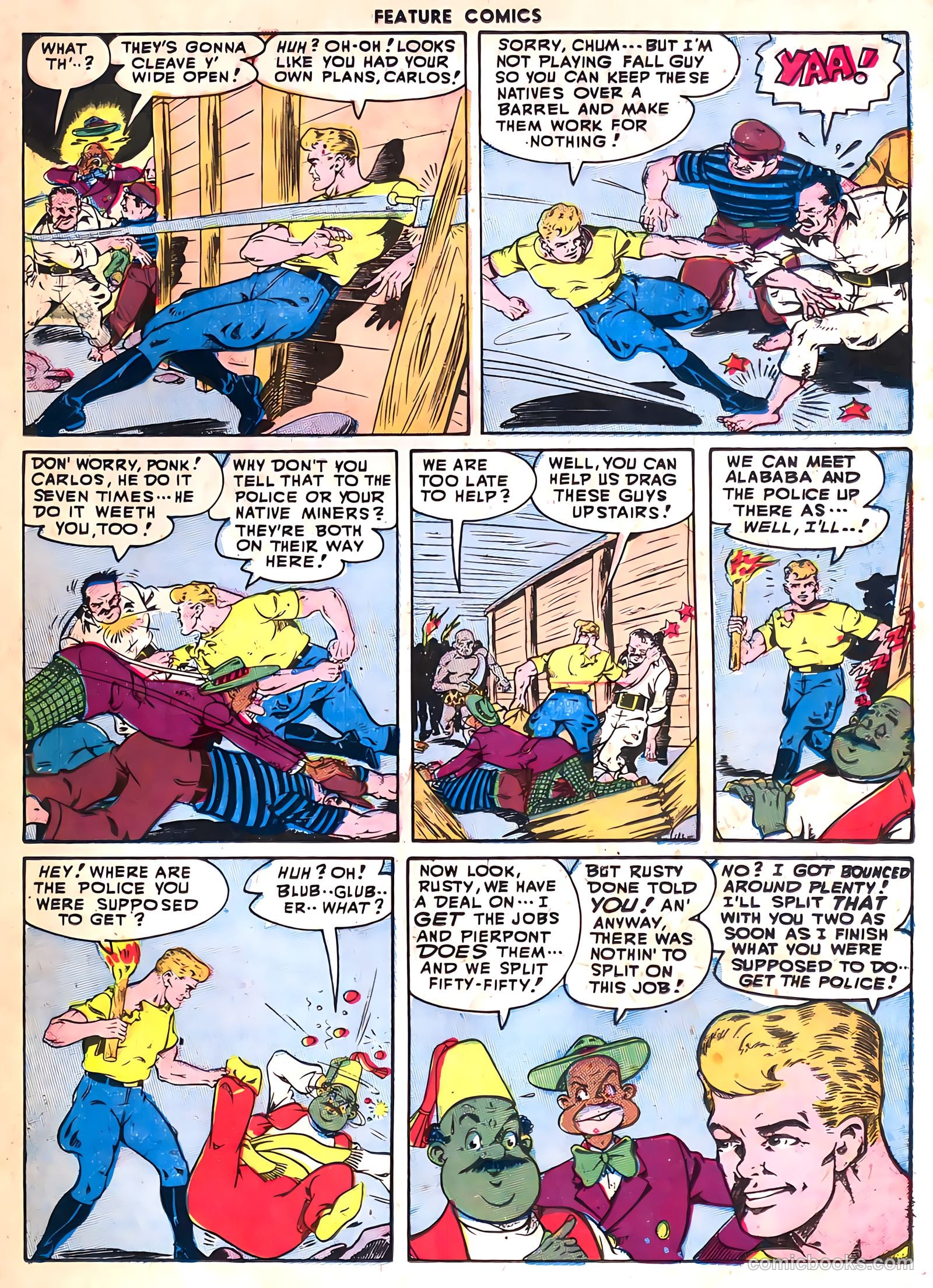 Feature Comics #117 — page 35 of 52