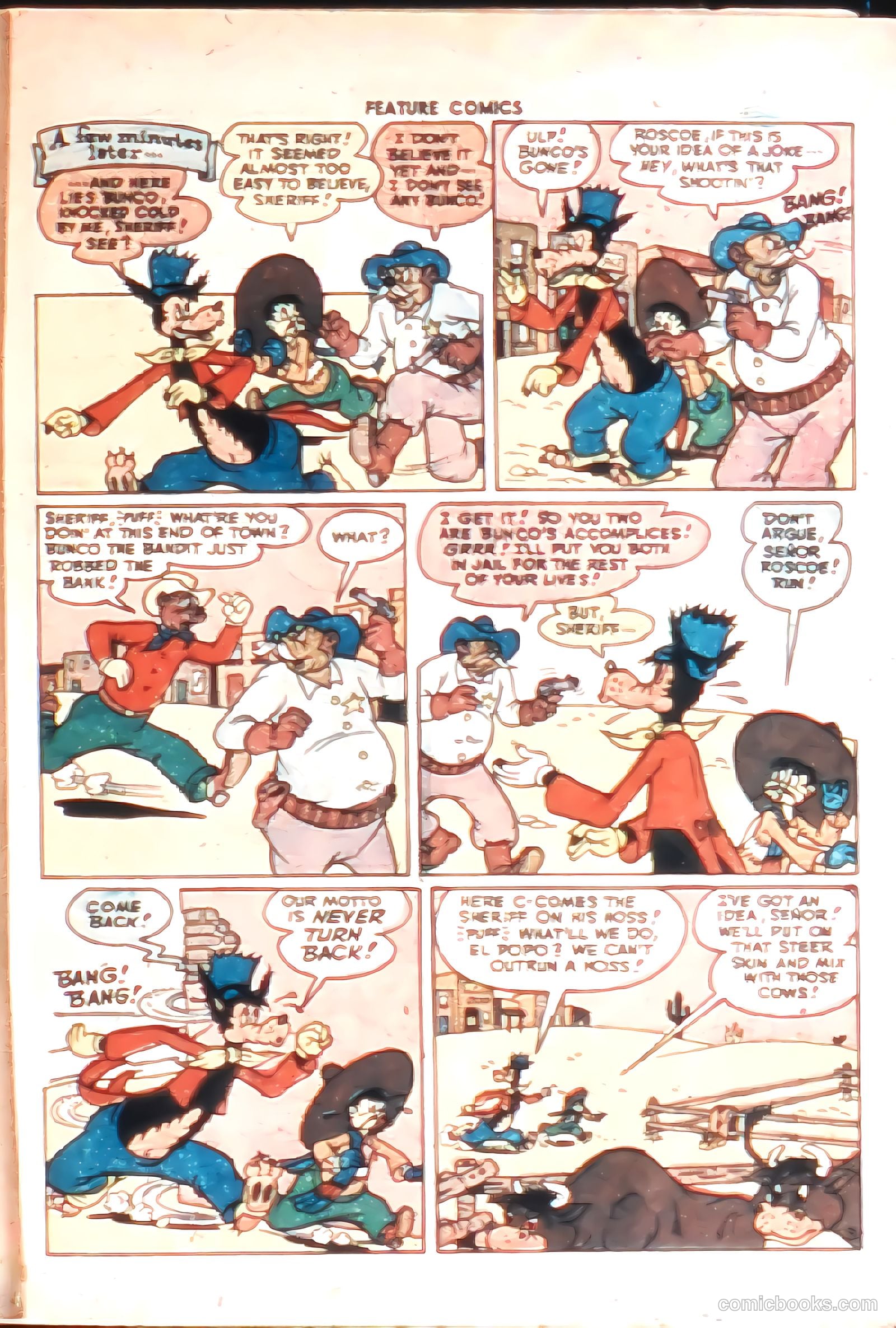 Feature Comics #118 — page 23 of 52