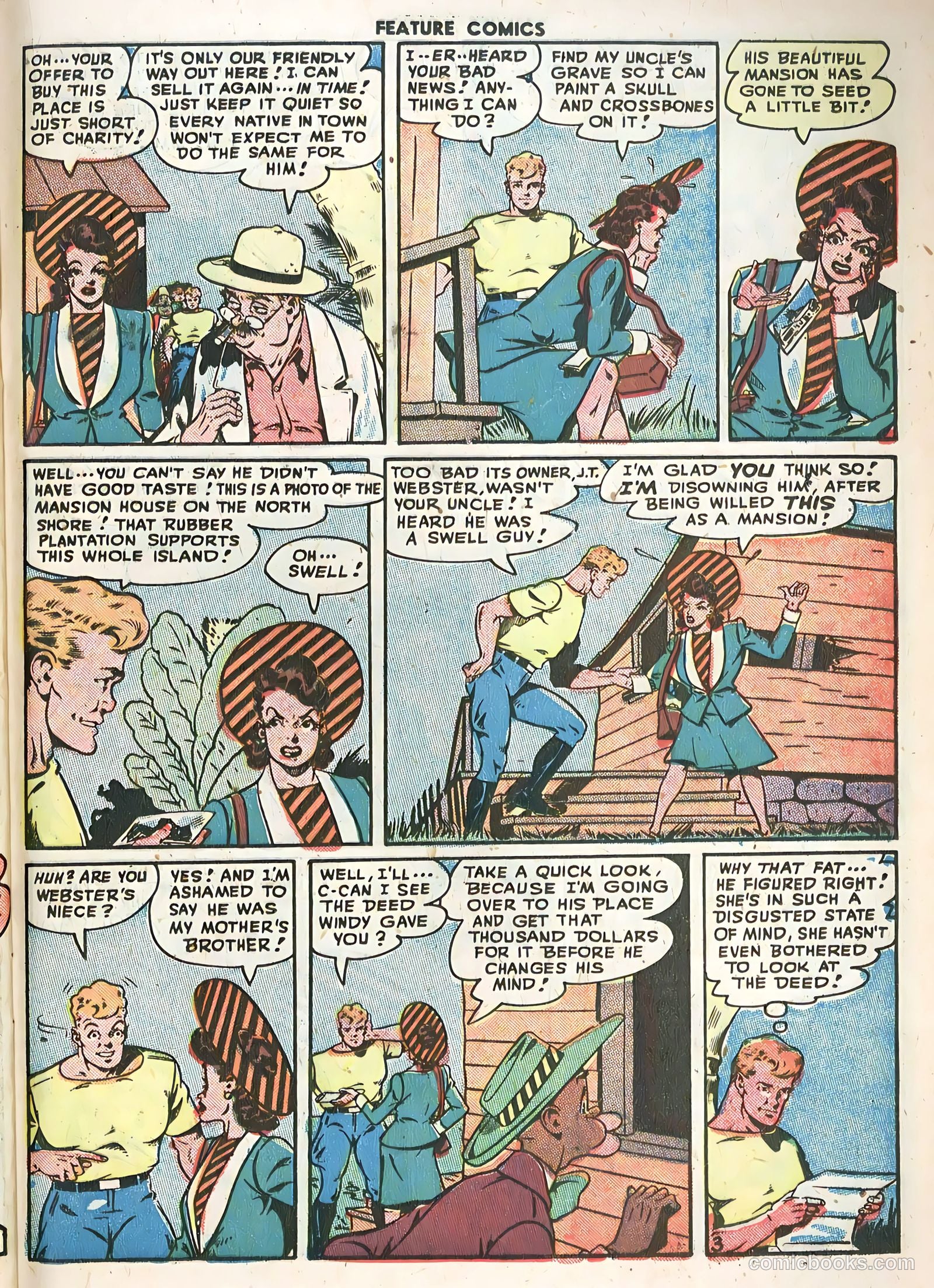 Feature Comics #119 — page 33 of 52