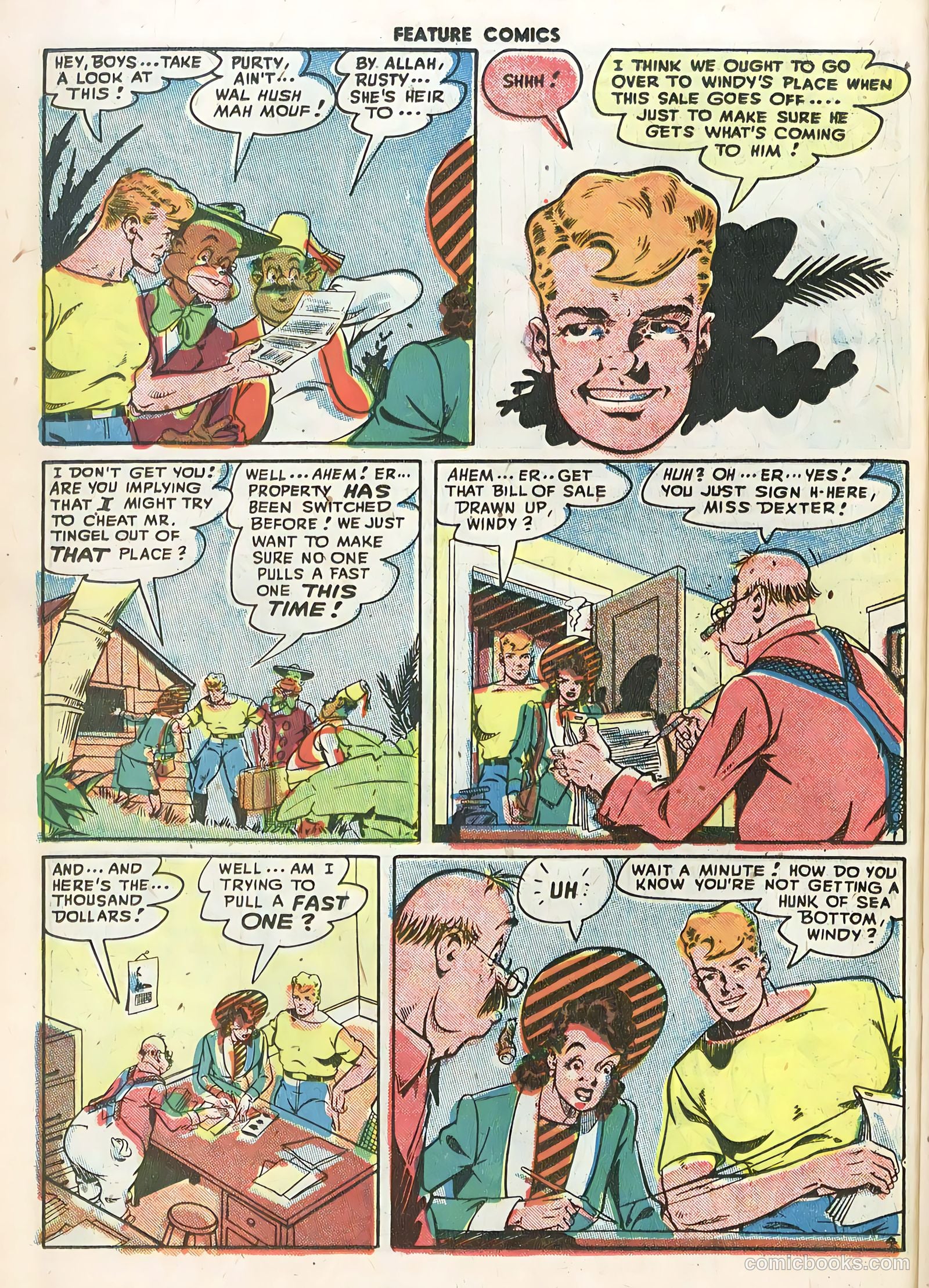 Feature Comics #119 — page 34 of 52