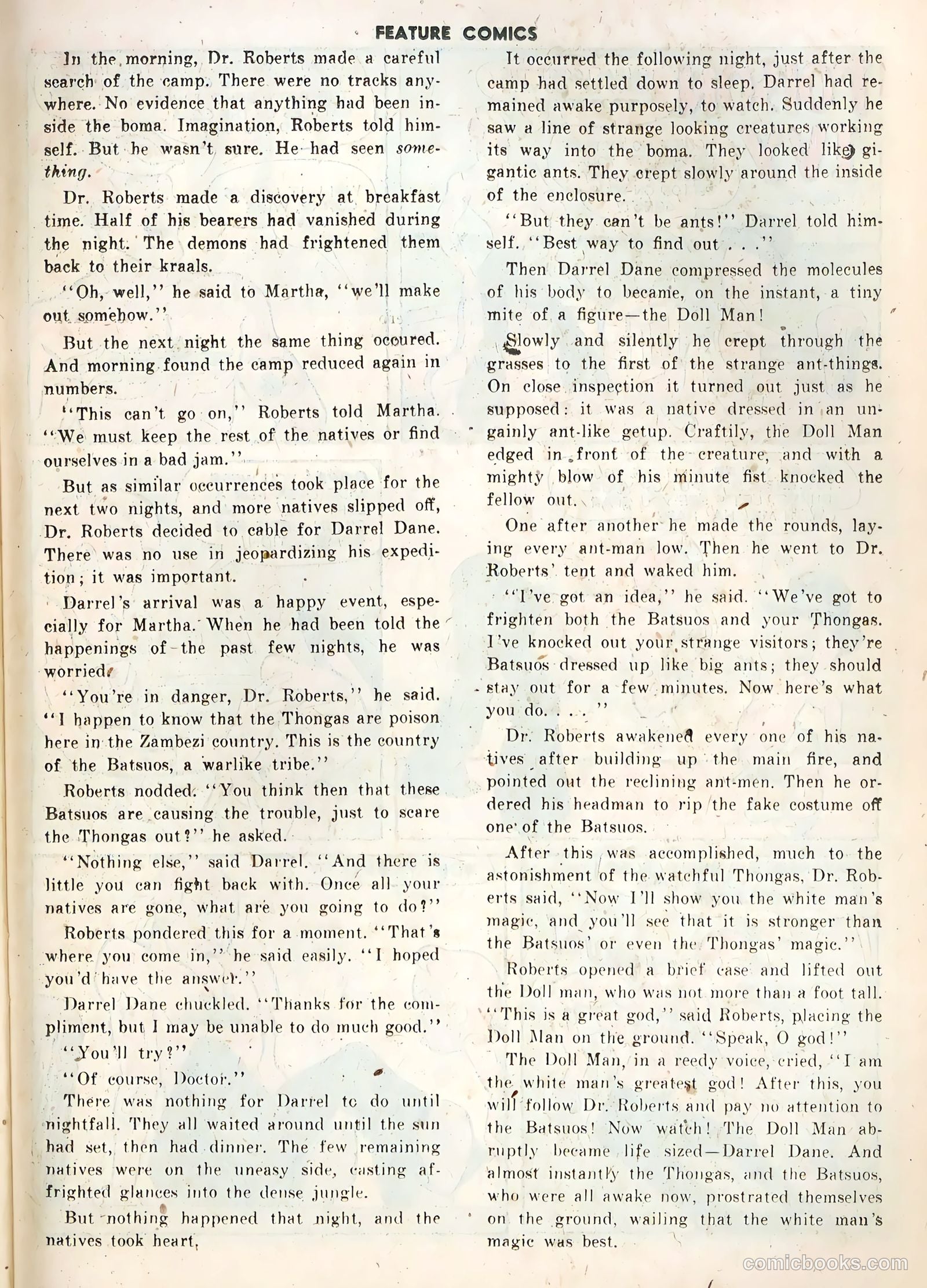 Feature Comics #119 — page 37 of 52
