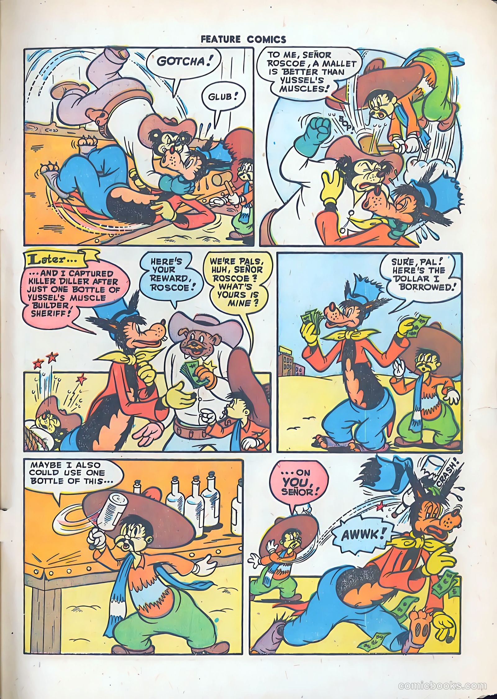 Feature Comics #122 — page 49 of 52