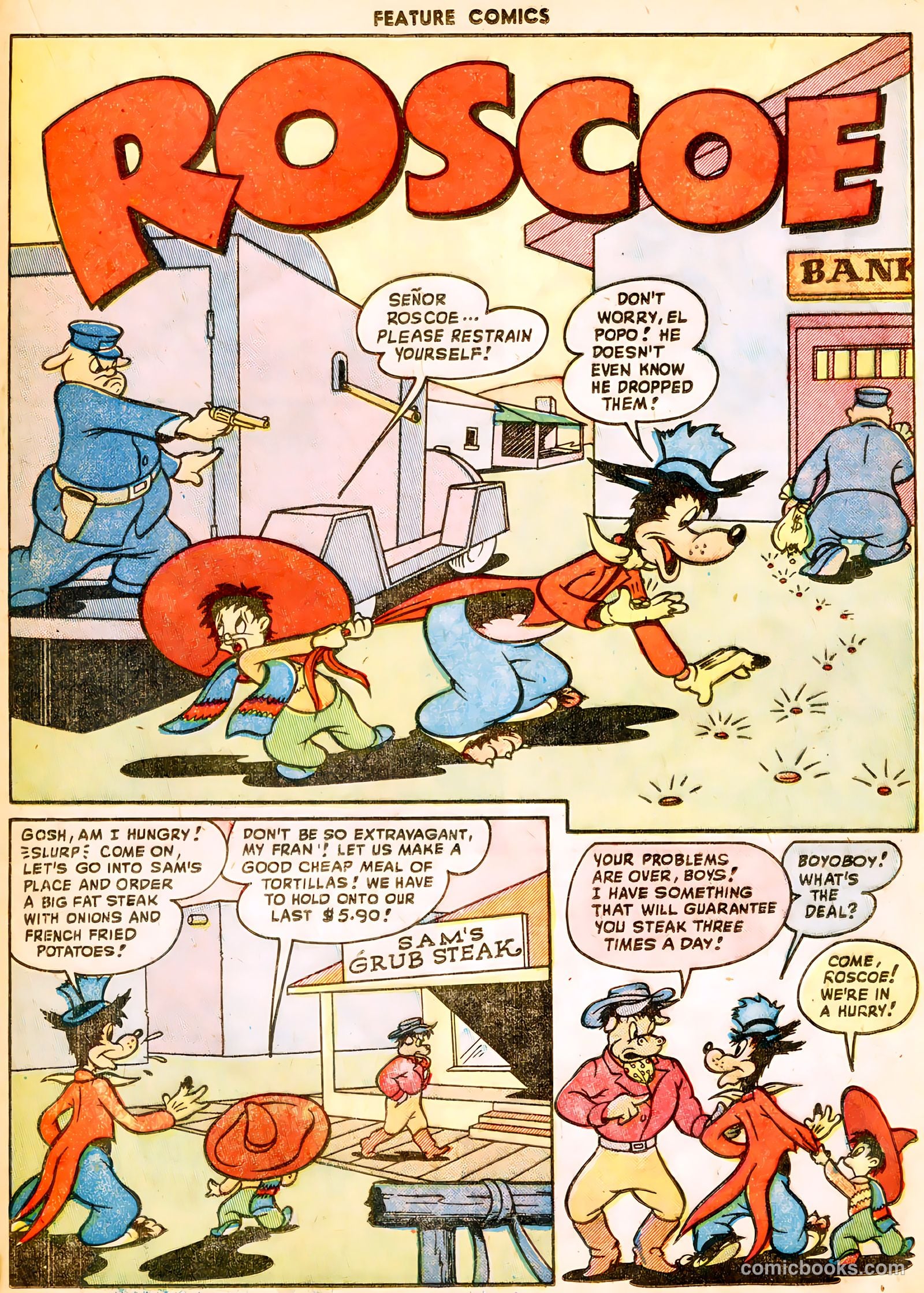 Feature Comics #126 — page 33 of 52