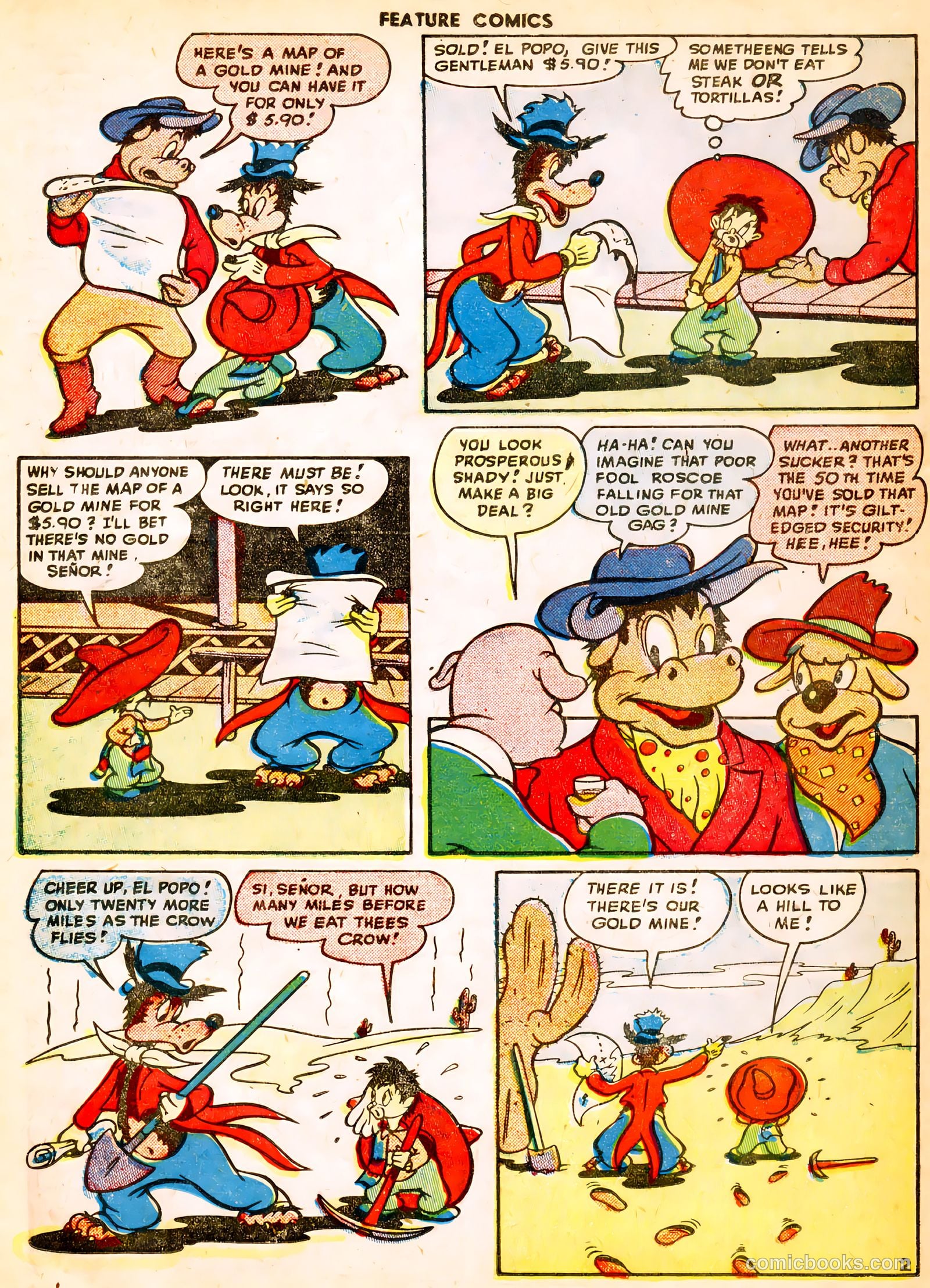 Feature Comics #126 — page 34 of 52