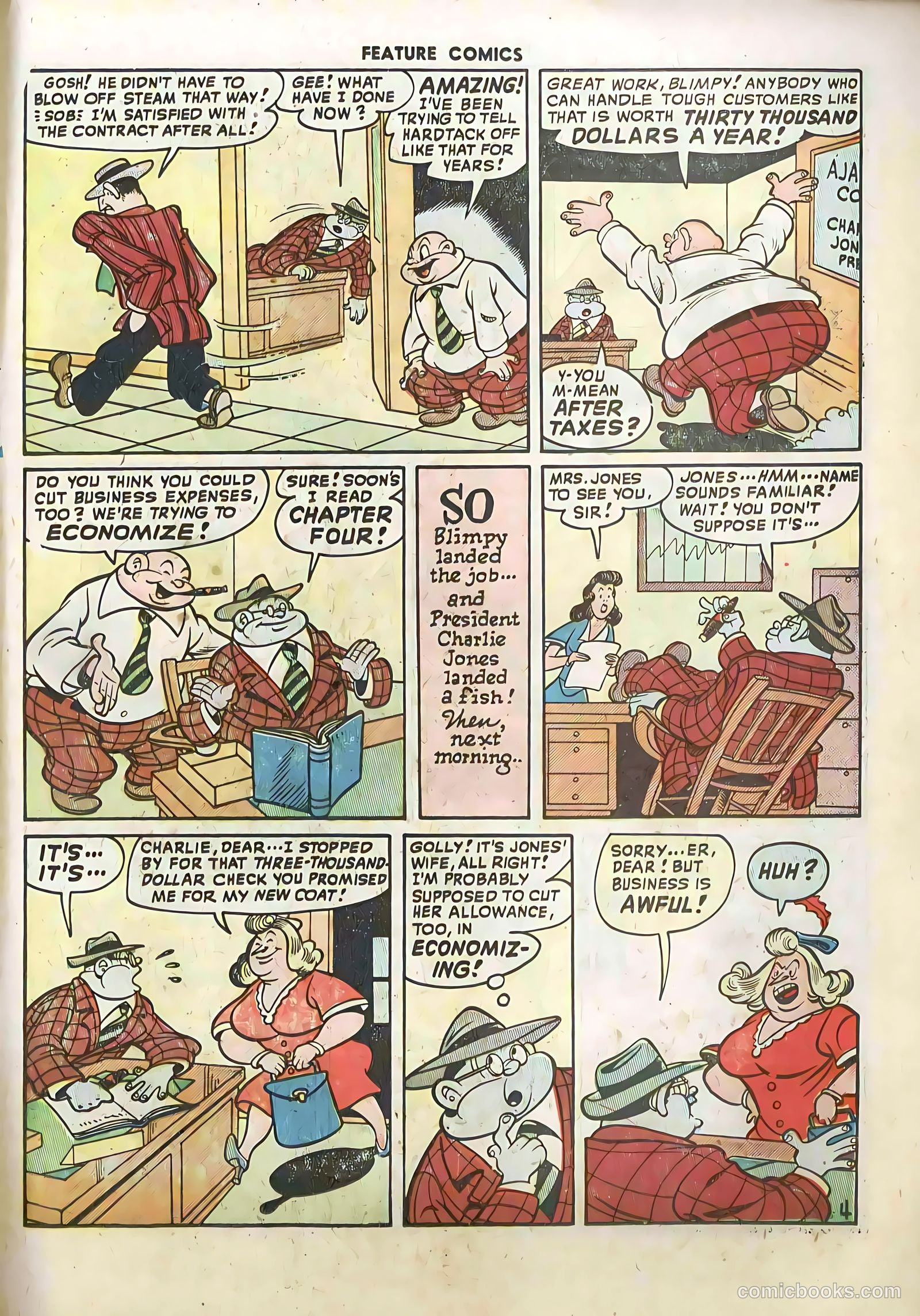 Feature Comics #129 — page 19 of 52