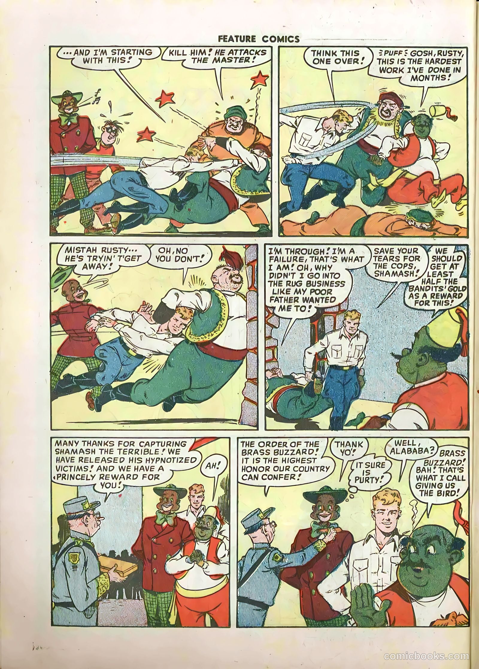 Feature Comics #129 — page 32 of 52