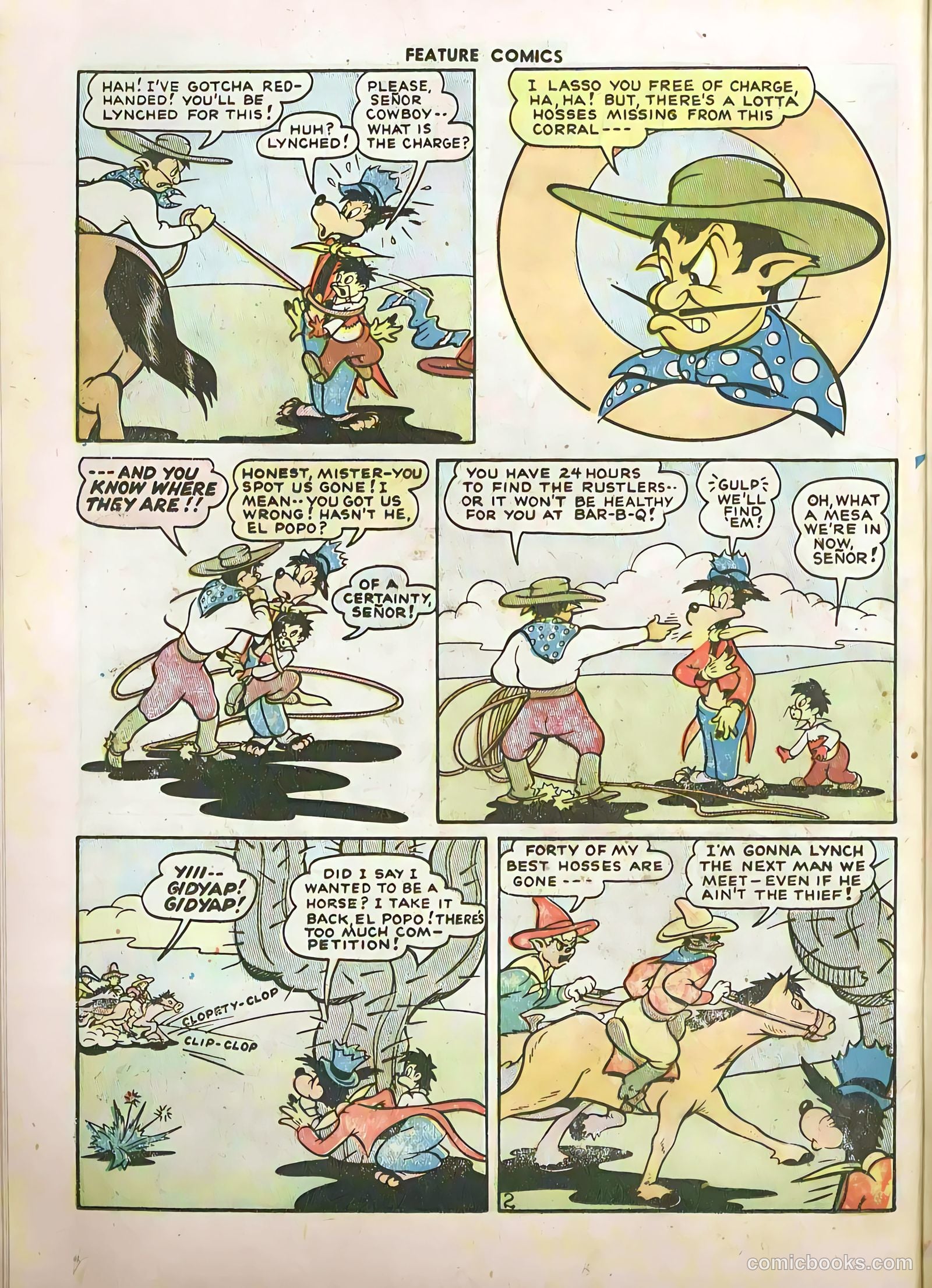 Feature Comics #129 — page 34 of 52