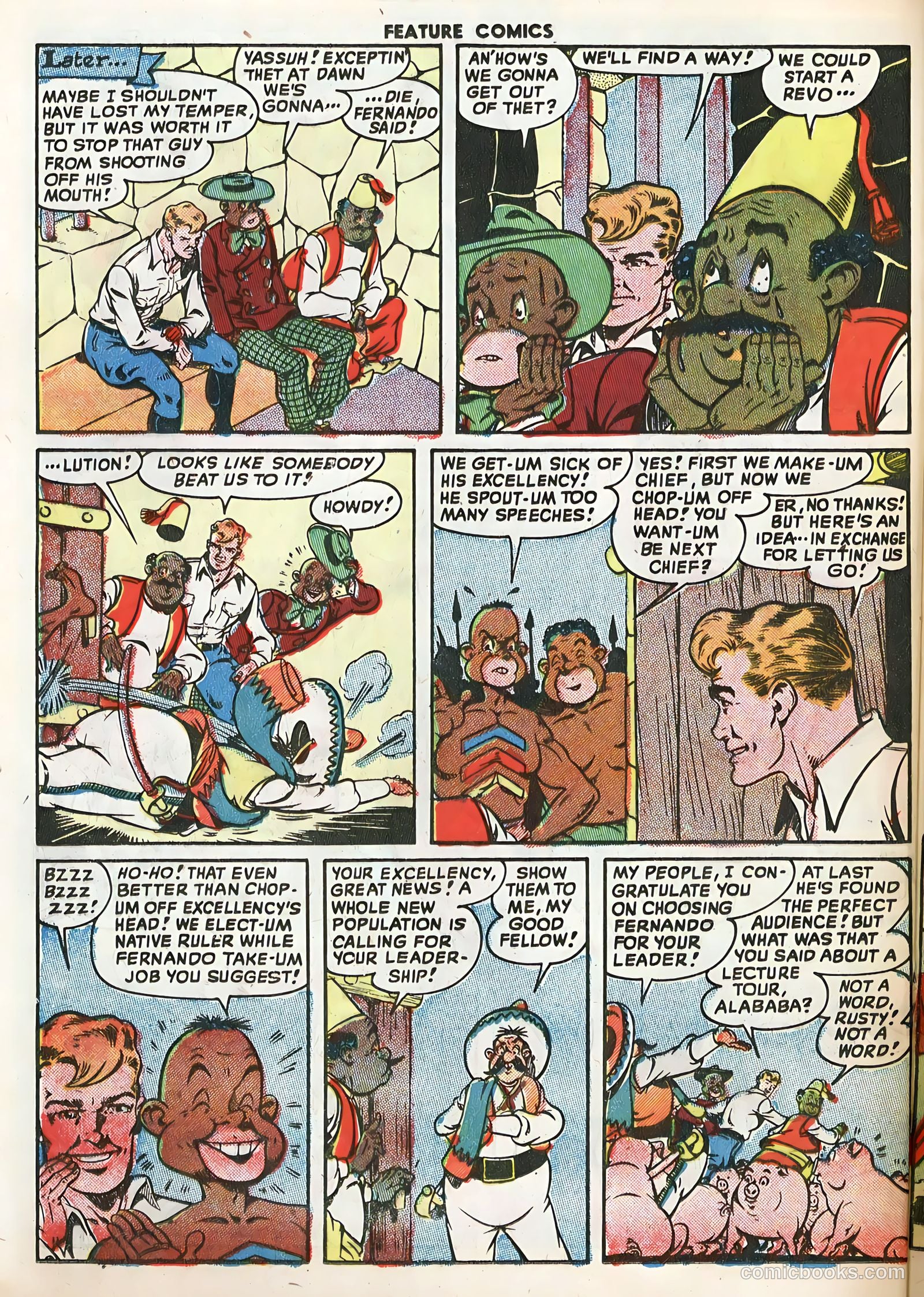 Feature Comics #130 — page 32 of 52