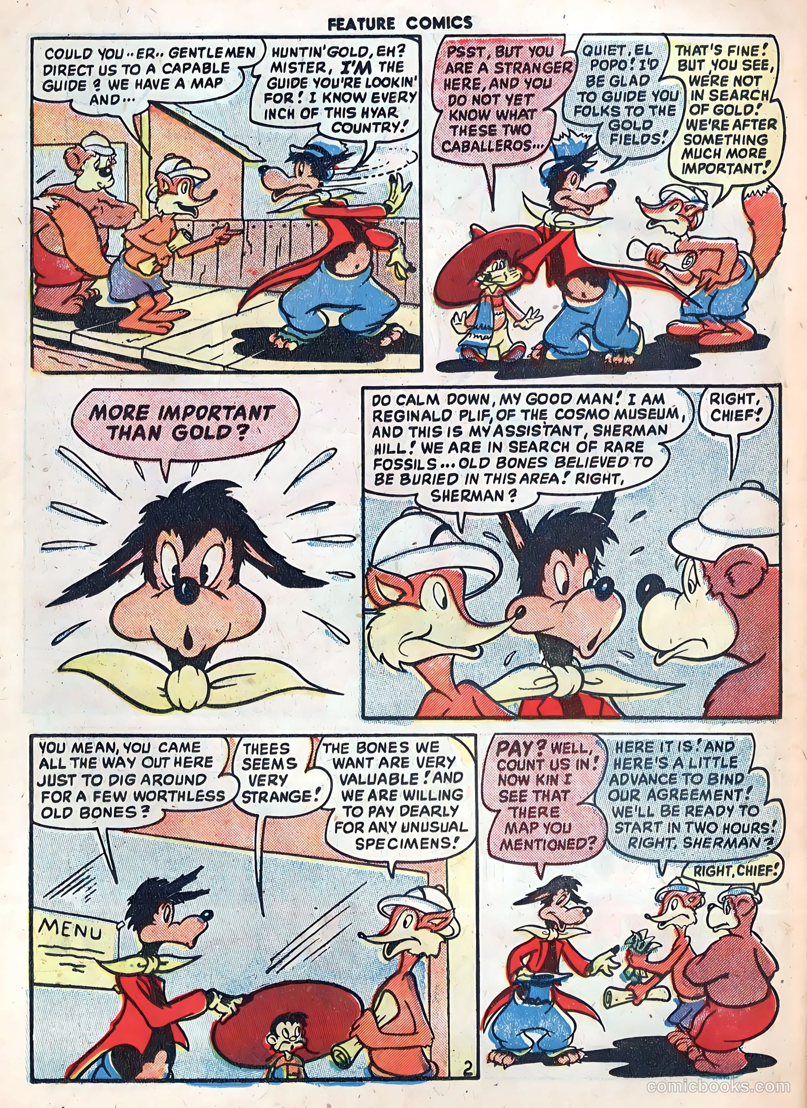 Feature Comics #132 — page 34 of 52