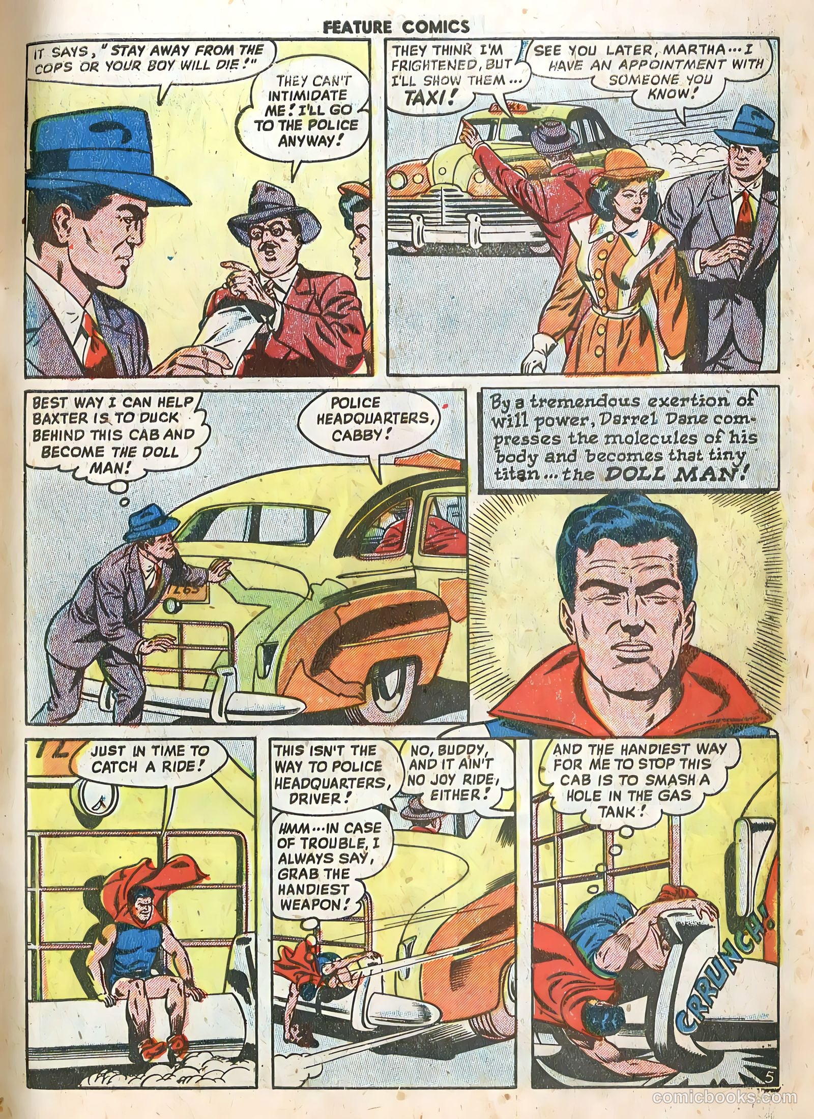 Feature Comics #134 — page 7 of 36