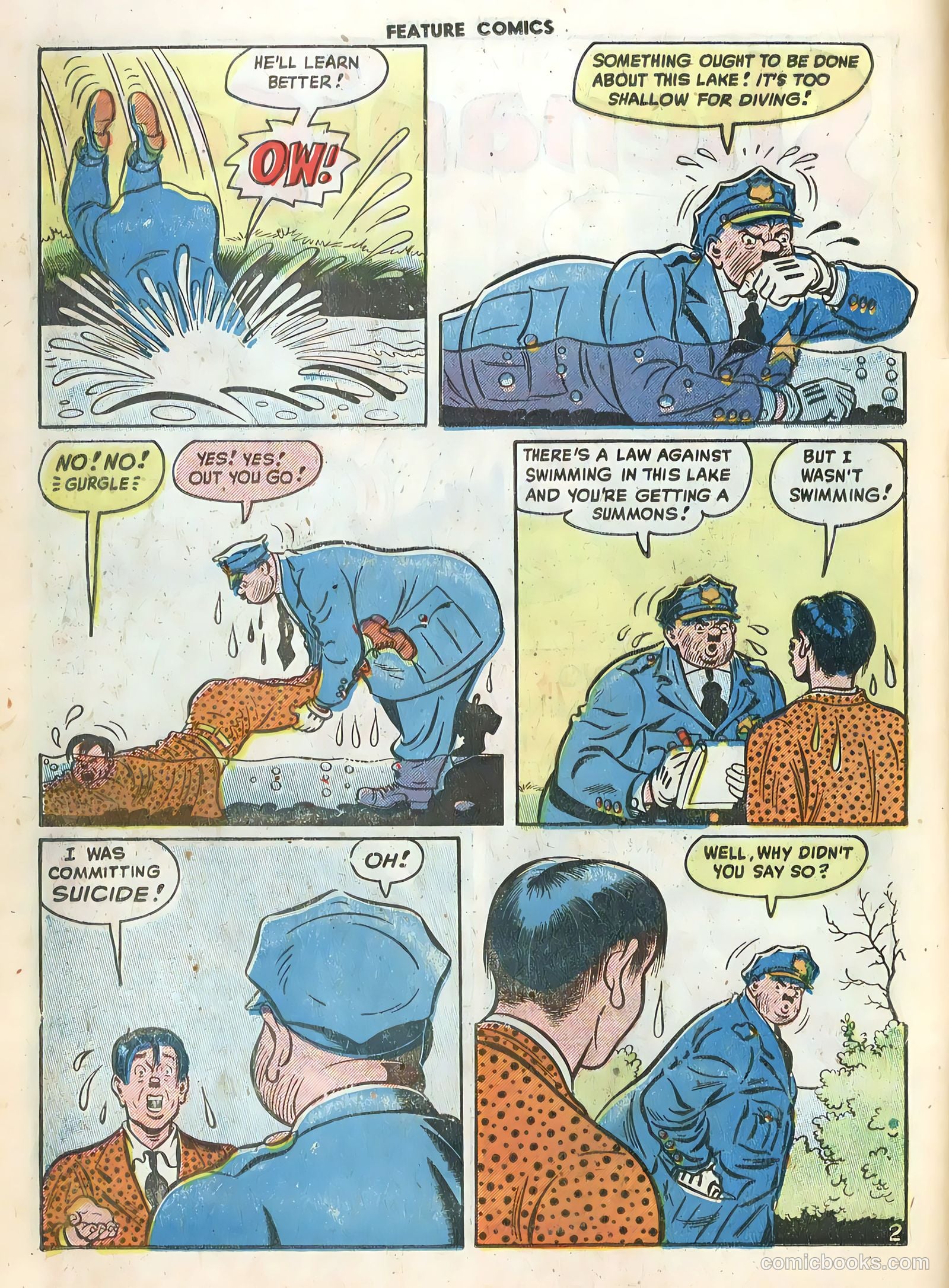 Feature Comics #134 — page 16 of 36
